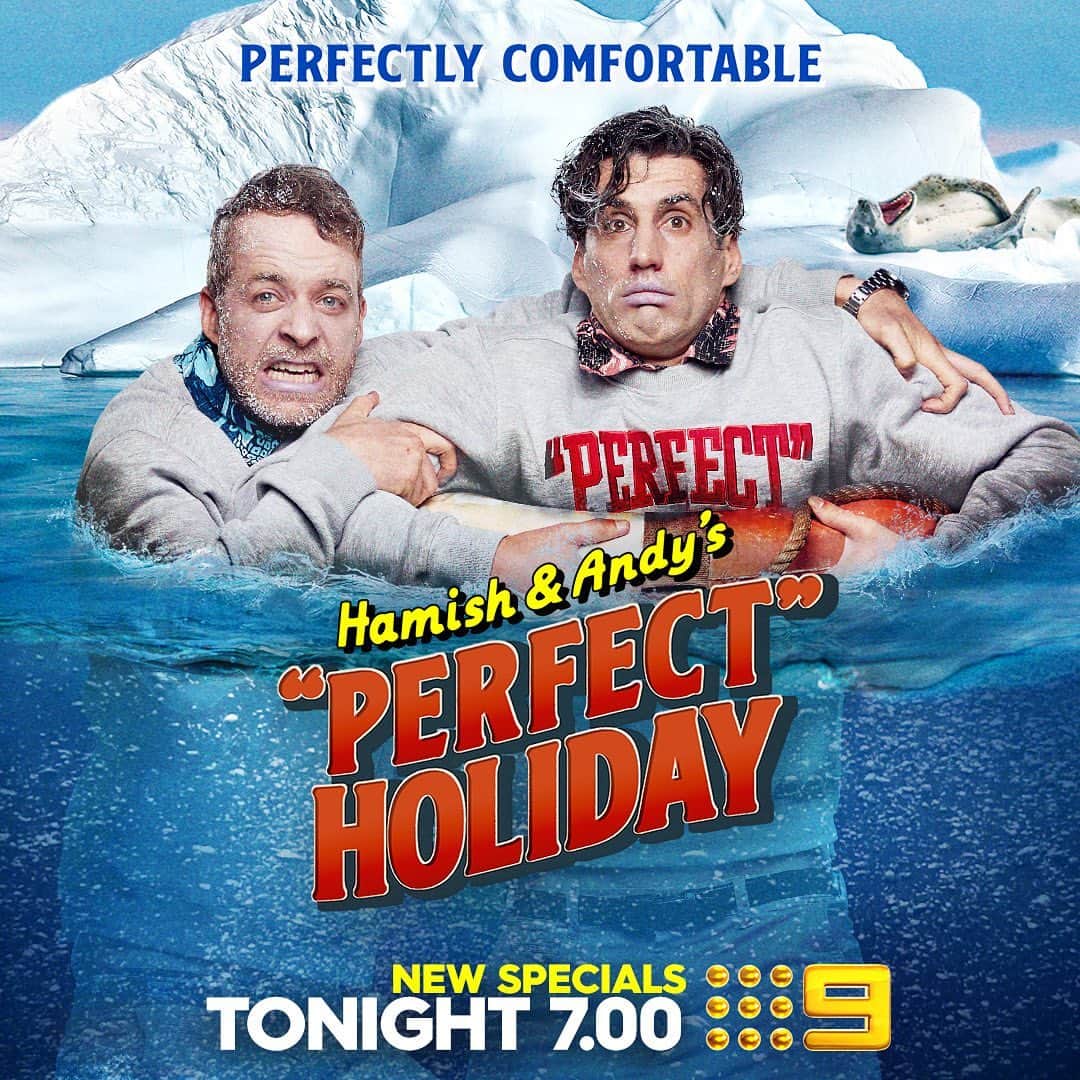 Hamish & Andyさんのインスタグラム写真 - (Hamish & AndyInstagram)「See where we go next on our “Perfect” Holiday, 7pm tonight on Ch9.」11月24日 14時12分 - hamishandandy