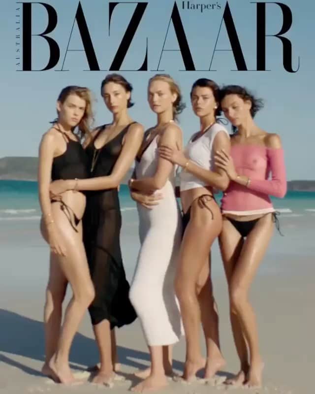 のインスタグラム：「Outtakes from Harpers Bazaar ✨」