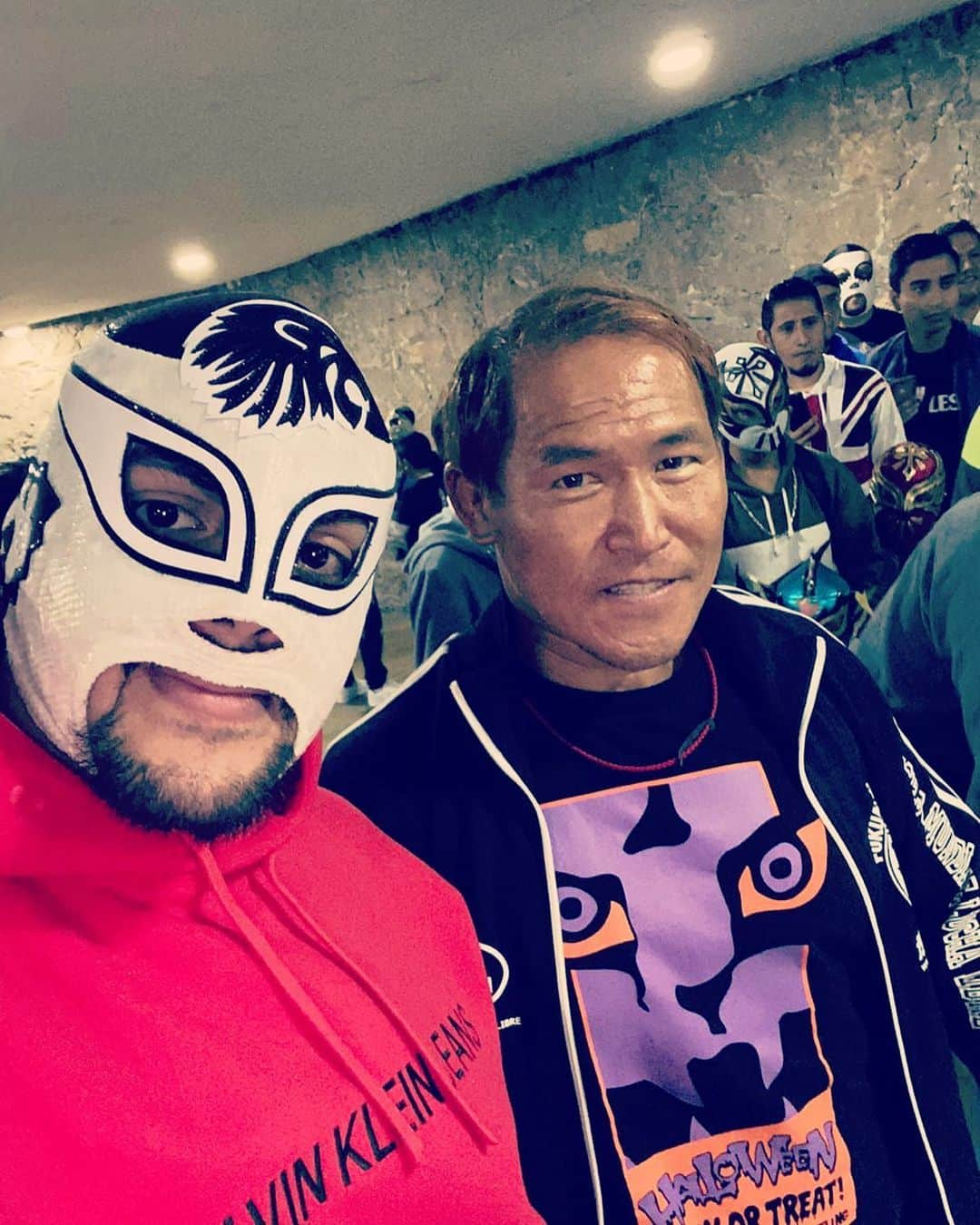 奥村茂雄さんのインスタグラム写真 - (奥村茂雄Instagram)「Con @sansonngd en la convivencia con la afición de San Luis Potosí. - - #cmll #sanluispotosi #mexico #luchalibre #sanson #ngd #okumura #tifondeosaka」11月24日 16時04分 - okumuracmll