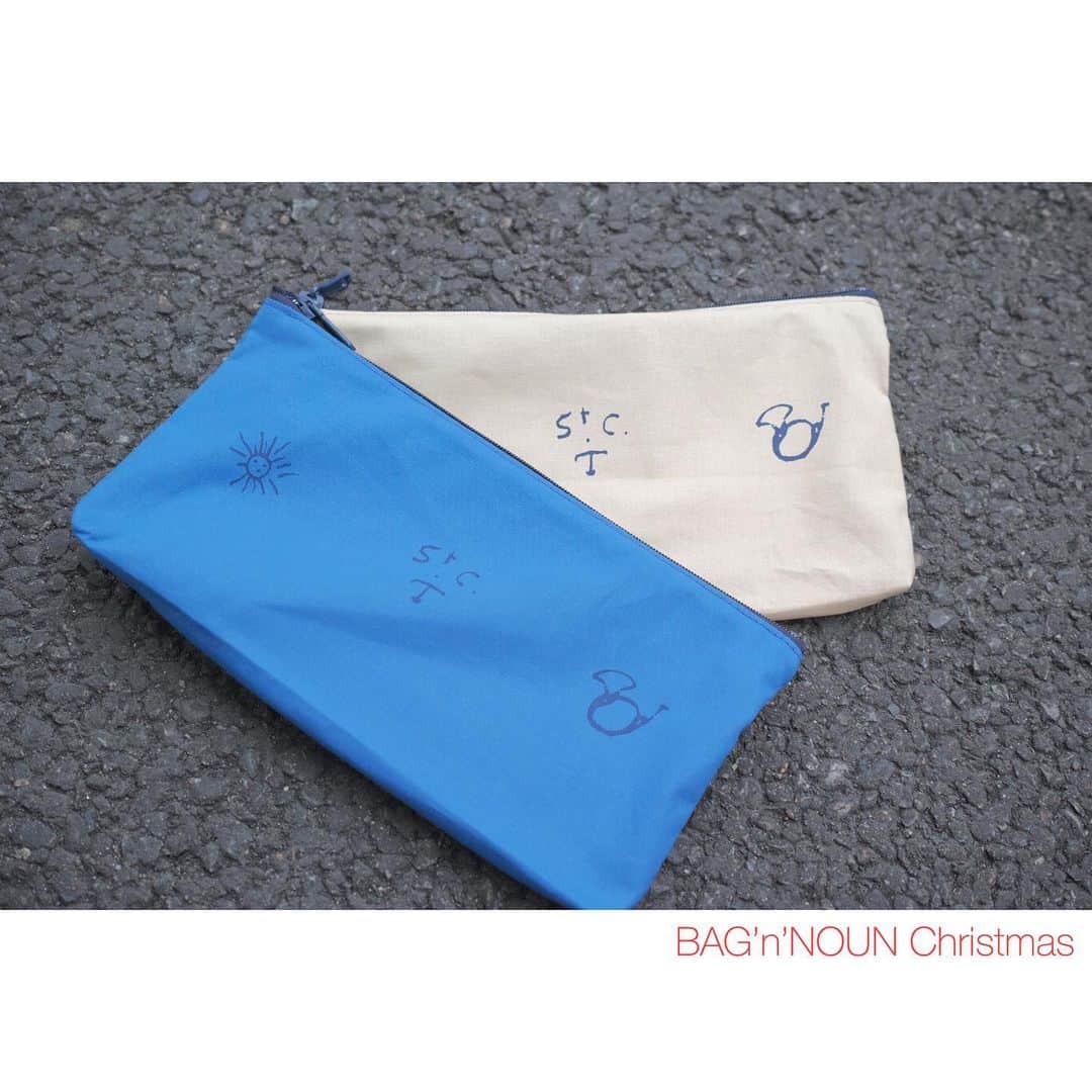 のインスタグラム：「. 【WINTER LIMITED EDITION】 . POP CASE 'L' SPENCER ¥3,200-(+tax) col.BLUE, BEIGE . . こちらもぜひ @bag.n.noun_life . #bagnnoun #バッグンナウン #necessaryorunnecessary #mamborama #bag #バッグ #pouch #ポーチ #xmas #christmas #クリスマス #ギフト #プレゼント #limited #限定」