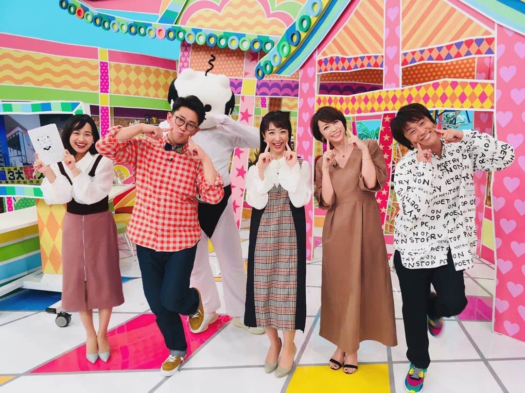 のインスタグラム：「今日は中京テレビ「前略、大徳さん」のスタジオとロケのお仕事でした。大木さんに笑い、ホリケンさんに笑い…笑いっぱなしでした」