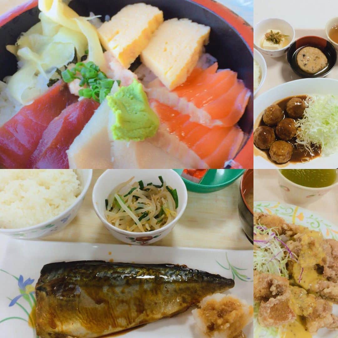 松田洋治のインスタグラム：「来るたびにアップしてけど今週も我が人生最多食であろう食堂で連日。」