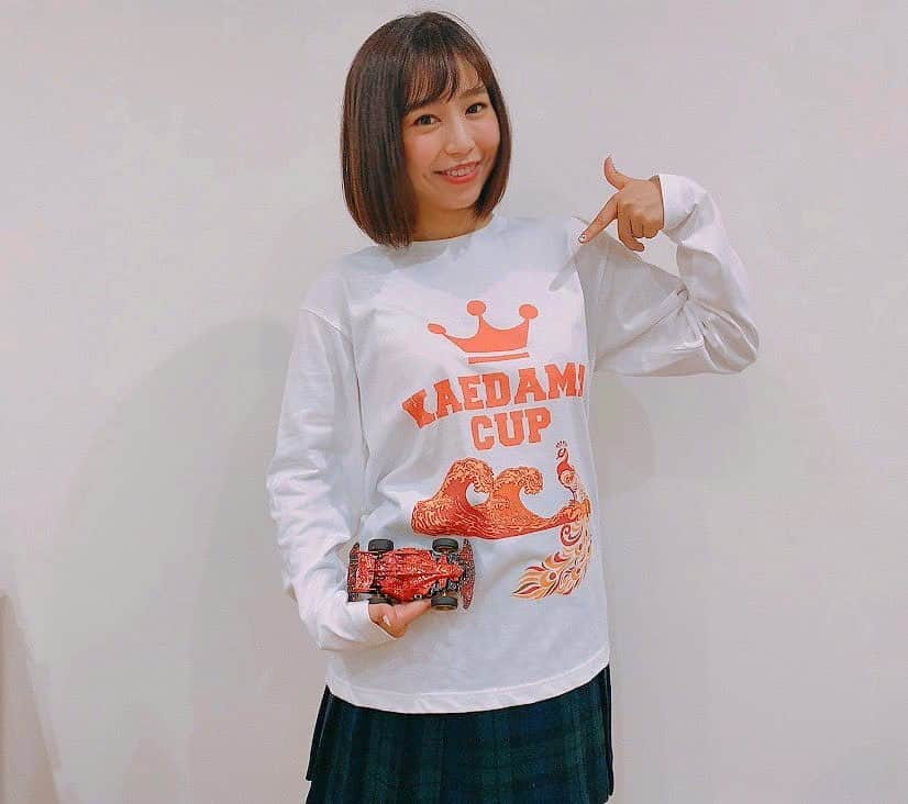 夏江紘実さんのインスタグラム写真 - (夏江紘実Instagram)「・ 自分でデザインしてみた🔥 🏁🔥KAEDAMA CUP Tシャツ🔥🏁 ・ ・ ・ ・ #photography #instagram #instapic #picstagram #offshot #ootd #insta fashion #fashion #instacode #fashionista」11月24日 17時47分 - kaehiromi