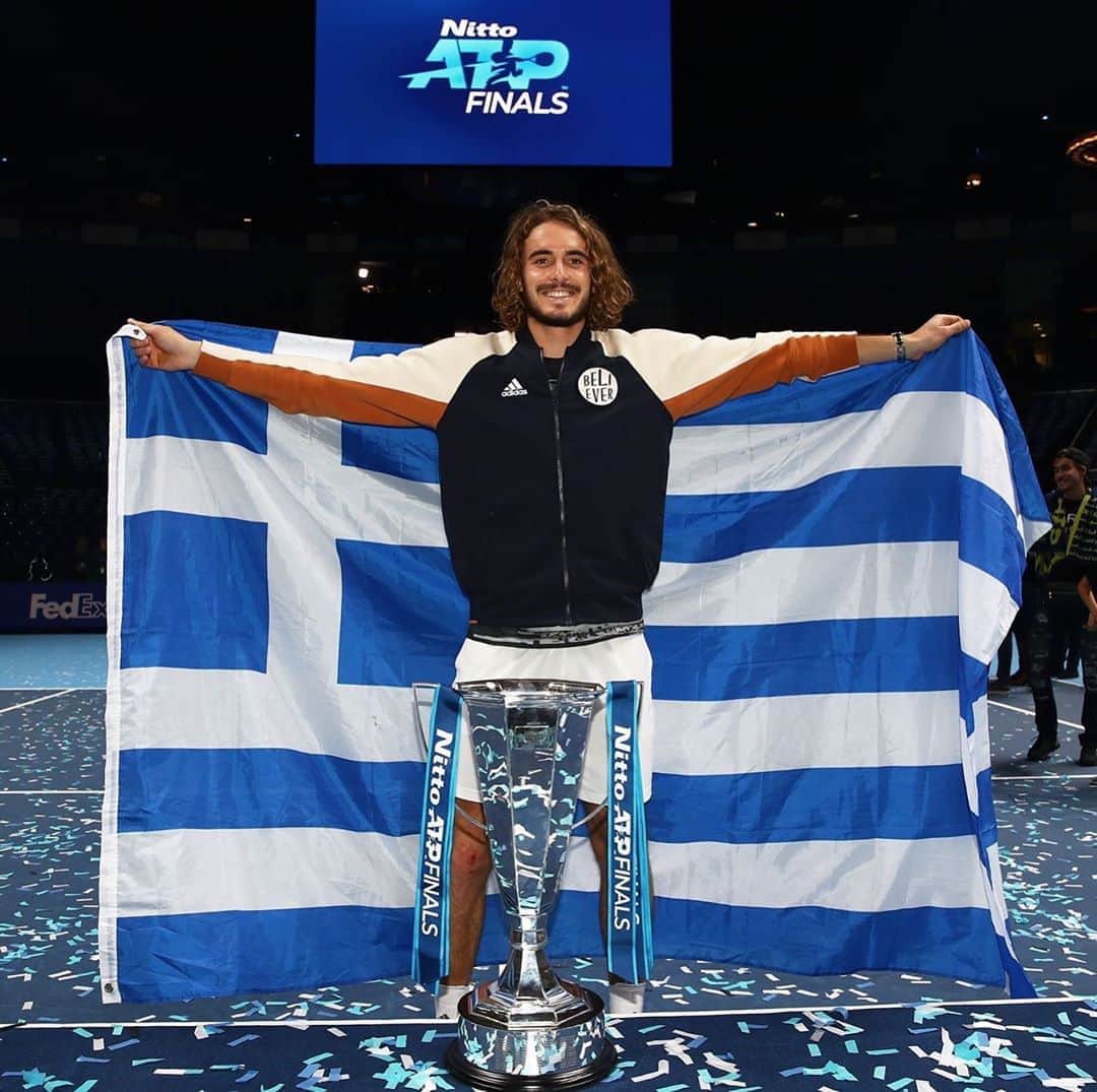 ATP World Tourさんのインスタグラム写真 - (ATP World TourInstagram)「🇬🇷 One week ago 🇬🇷 @stefanostsitsipas98 | #NittoATPFinals」11月24日 18時17分 - atptour