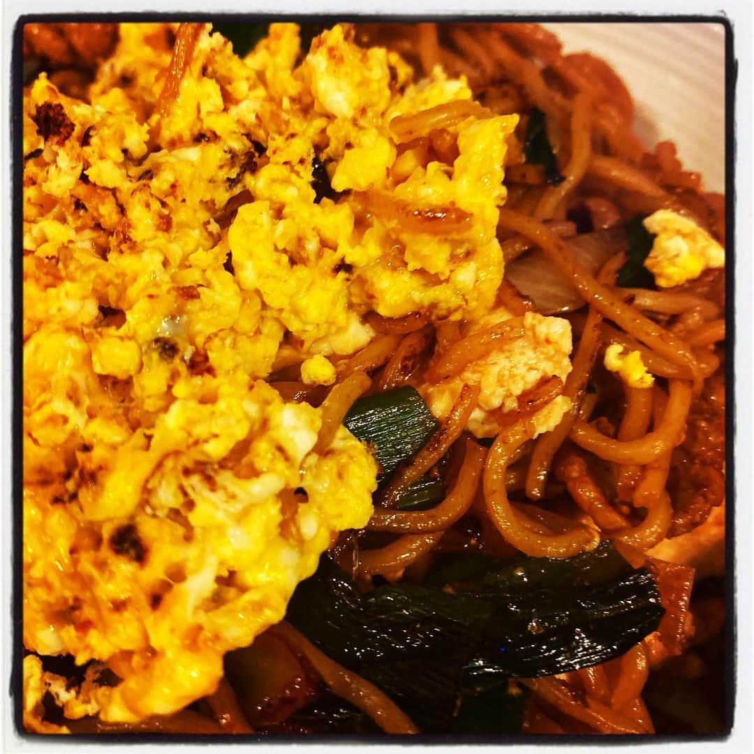 浅岡雄也さんのインスタグラム写真 - (浅岡雄也Instagram)「焼き蕎麦！」11月24日 18時29分 - uyax_asaoka
