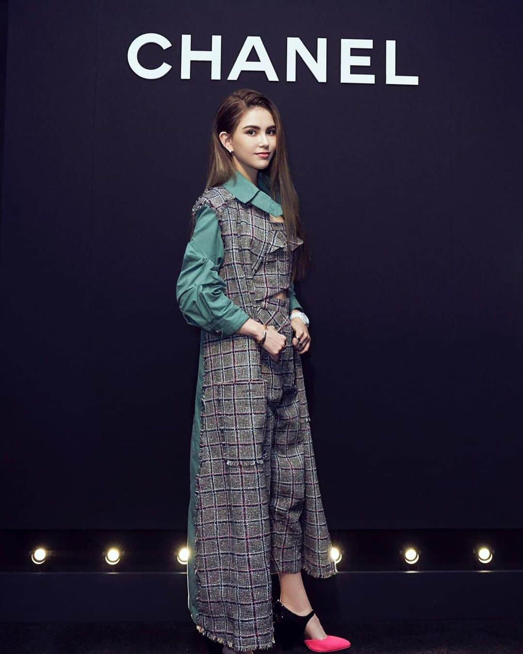 ハンナ・クインリヴァンさんのインスタグラム写真 - (ハンナ・クインリヴァンInstagram)「HaD A LoT Of FuN At ThE ChAnEl PaRtY, ThAnKs FoR HaViNg Me 🎈 #TheNewJ12 #CocoCrush #CHANELCruise」11月24日 19時23分 - hannah_quinlivan