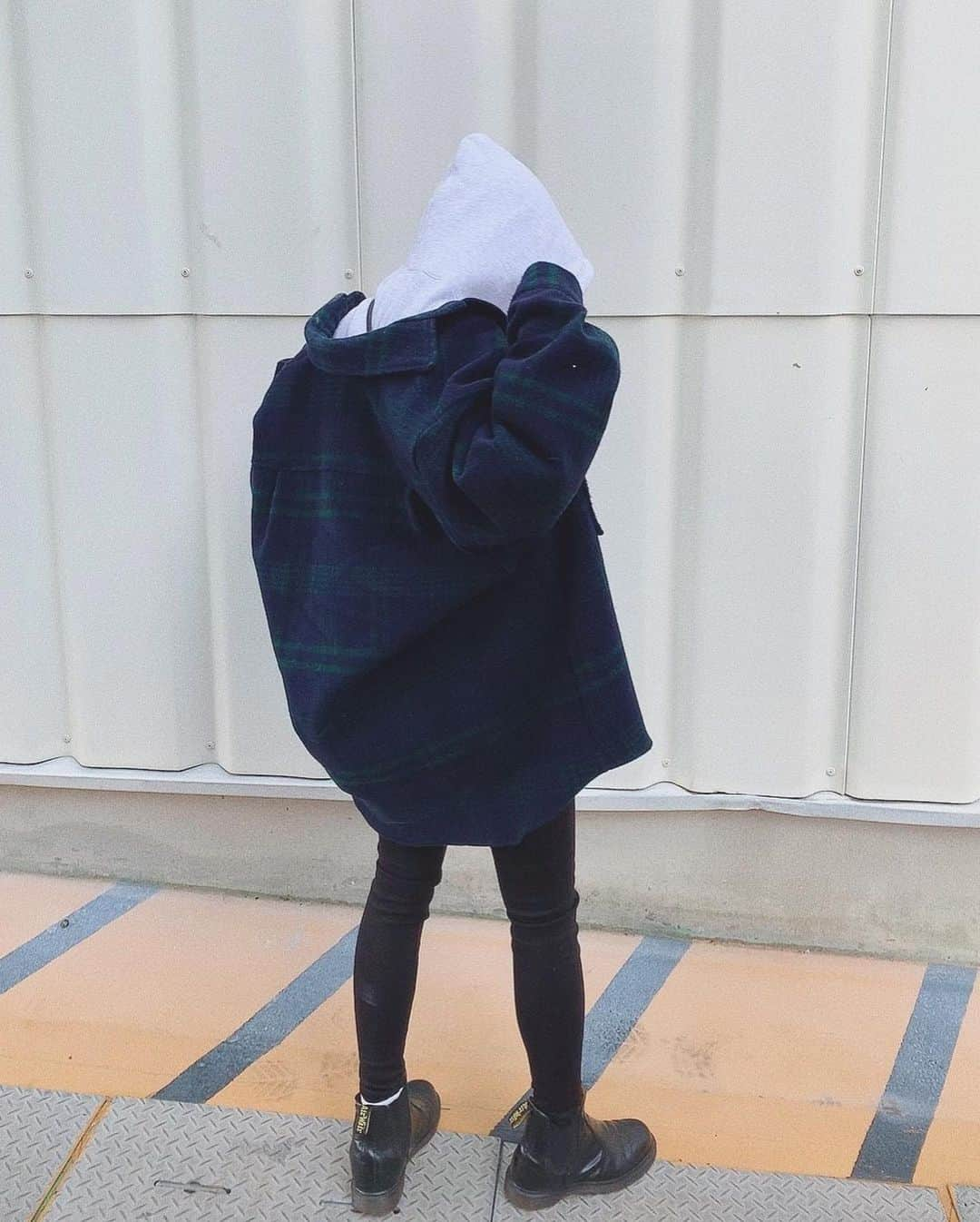 yuikoさんのインスタグラム写真 - (yuikoInstagram)「再入荷したcheck wool shirts coatとUnisex brushed Parker☃️この組み合わせかわいい〜😚✌︎ @flugge_official  #flugge#flugge_official」11月24日 20時24分 - _yuiko__