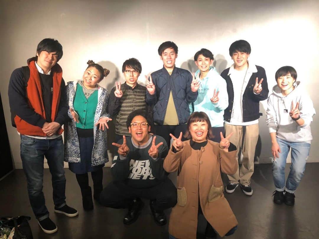 マービンJr.のインスタグラム：「トークライブありがとうございました！ #良い夫婦の日  #まんぷく家族 #まんぷくフーフー #笑撃戦隊のむさん  #やしろ優さん #イヌコネクション戸川さん #ガッツマン大和 #愛ちゃん順平 #土佐兄弟ユウキ #ツヨシっ！ノディ #仲間 #家族 #最高でした」