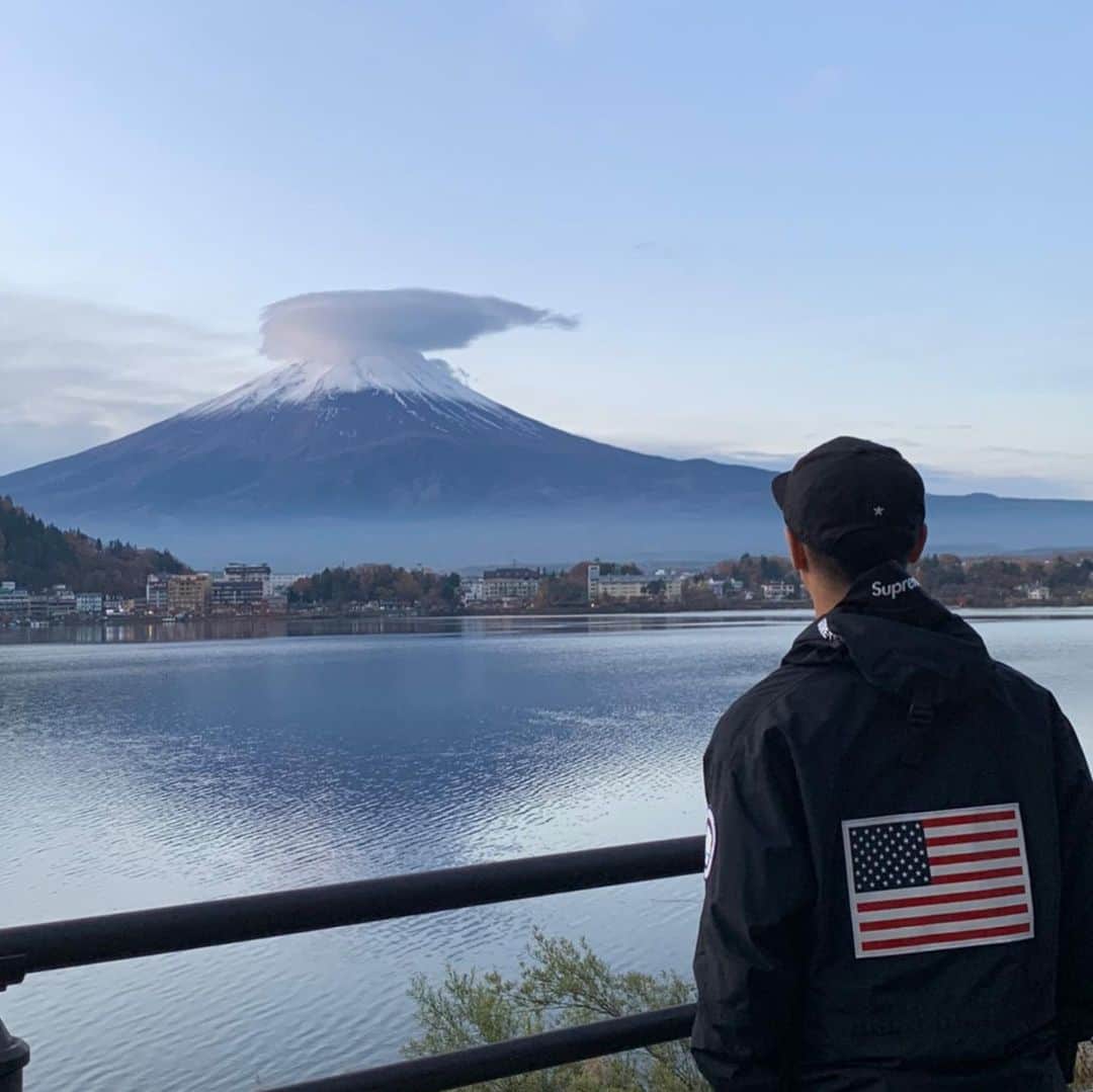西岡剛のインスタグラム：「#西岡剛 #富士山」