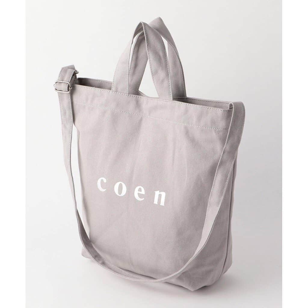 coen コーエンさんのインスタグラム写真 - (coen コーエンInstagram)「【定番アイテムの限定カラー登場！✨😍】﻿ ﻿ coenで大人気のトートバックに限定カラーが登場✨✨ お店には今週入荷✌️✌️ ピンクとグレーの2色に、シルバーのロゴ入り😊😊 ぜひチェックしてみてください♫﻿ ﻿ ﻿ ▫︎coen2WAYロゴトートバッグ ¥2,000+tax﻿ ﻿ ﻿ #coen #coen_official #mens #womens #goods #bag #totebag #logobag #pink #gray #limiteditem #newarrival #コーエン #コーエントートバッグ #メンズ #ウィメンズ #新作アイテム #今週入荷の新作紹介 #トートバック #トートバッグ #ロゴ入り #ロゴ入りトートバッグ #限定品 #商品画像」11月24日 23時11分 - coen_official
