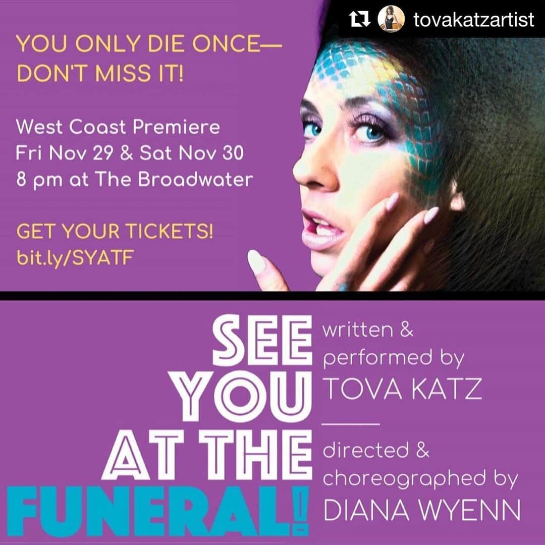 レイチェル・レフィブレのインスタグラム：「#Repost @tovakatzartist ・・・ 💥⚡️ONE WEEK AWAY!!!! ⚡️💥We’re taking you on a twisted, howling, unforgettable ride. Get yr tix babez! bit.ly/SYATF (&link in bio) ⚡️🎹✨💋💜」