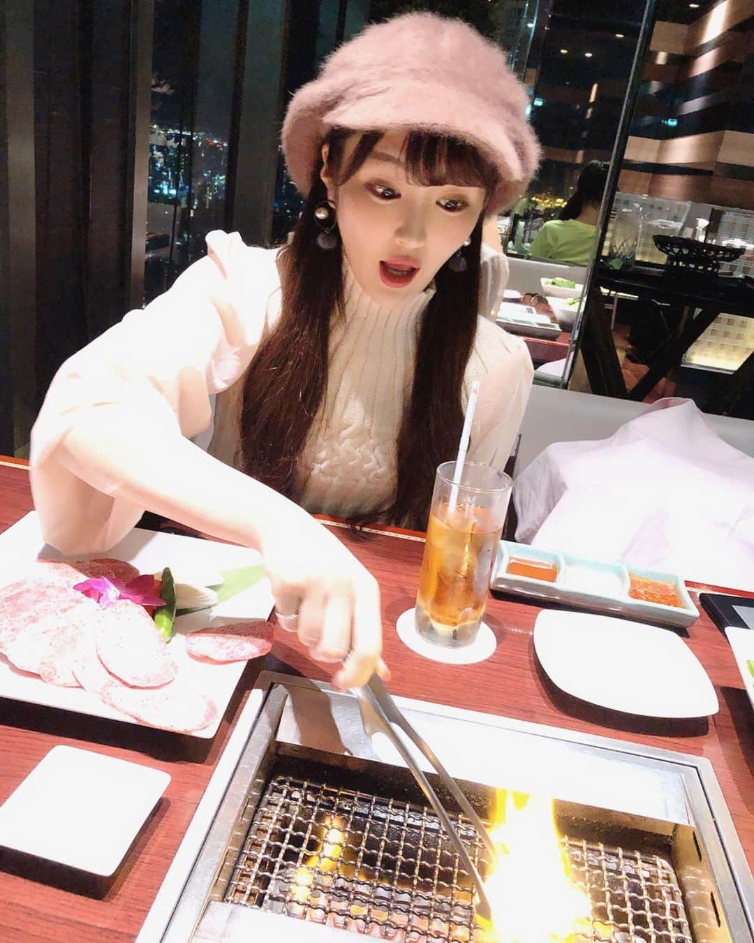 川上礼奈さんのインスタグラム写真 - (川上礼奈Instagram)「. イベント終わりに焼肉🤤♡ 憧れの叙々苑様に💕 美味しすぎて幸せな気持ちに♡ 明日もお仕事がんばるぞ😊✊🏻」11月24日 23時22分 - kawakami_rena