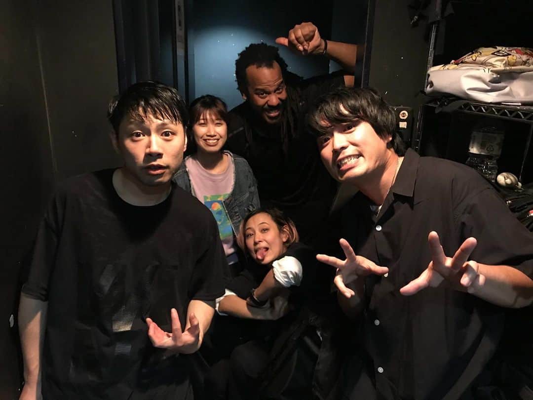 井澤惇のインスタグラム：「何しでかすかわからないメンツのセッション。かなりヒリつくセッションだった！いいメンバーでやれたぜ。またいつか。やろう。」