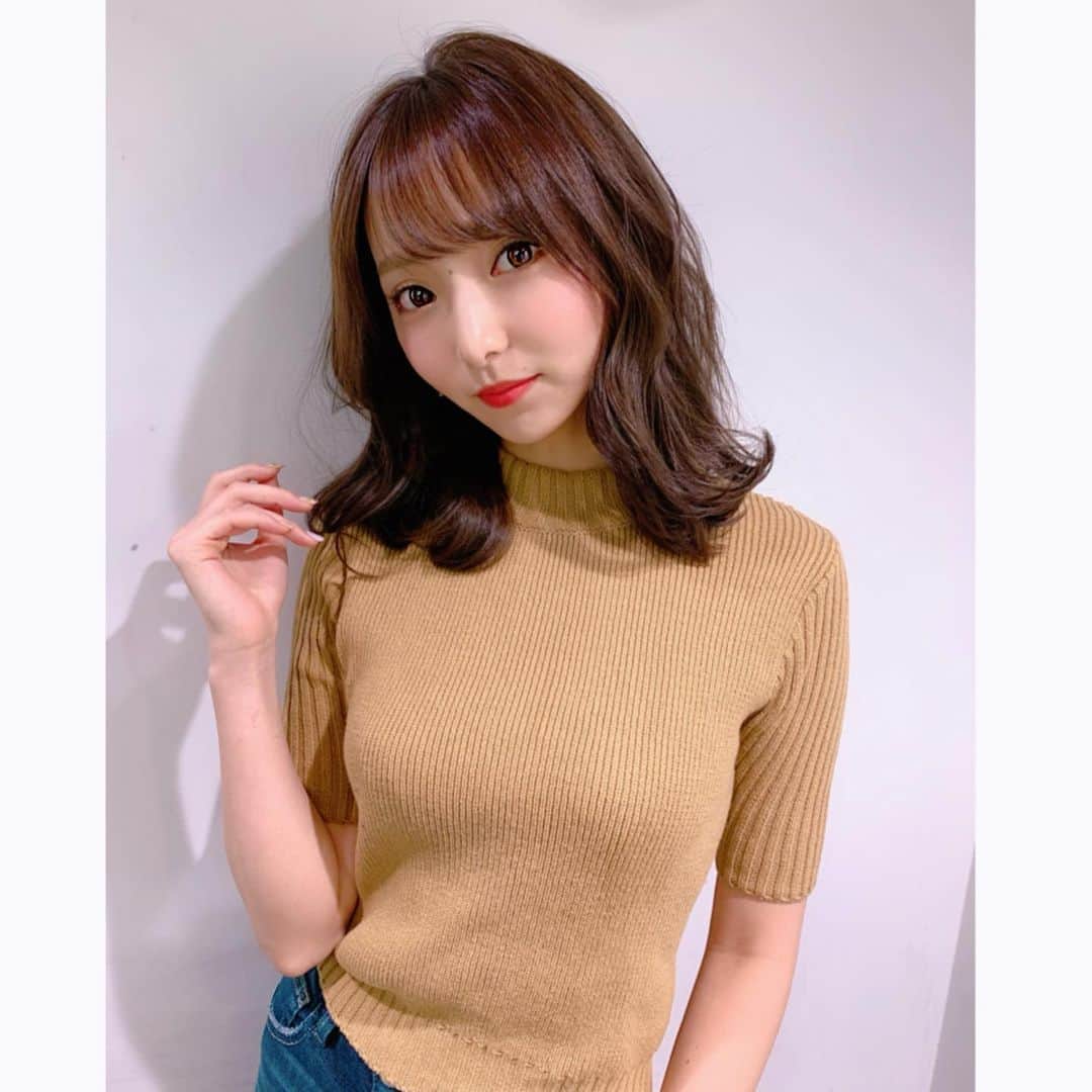 のインスタグラム：「hair cut✂️💓👏 image-change！  @makoto828  謝謝🙏💗」