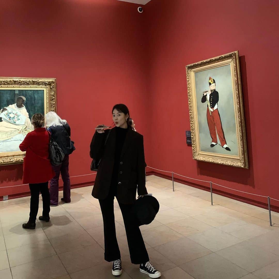 ハン・ジヘさんのインスタグラム写真 - (ハン・ジヘInstagram)「#museedorsay 오르세뮤지엄 #paris_lenajihye」11月25日 4時03分 - jh_han
