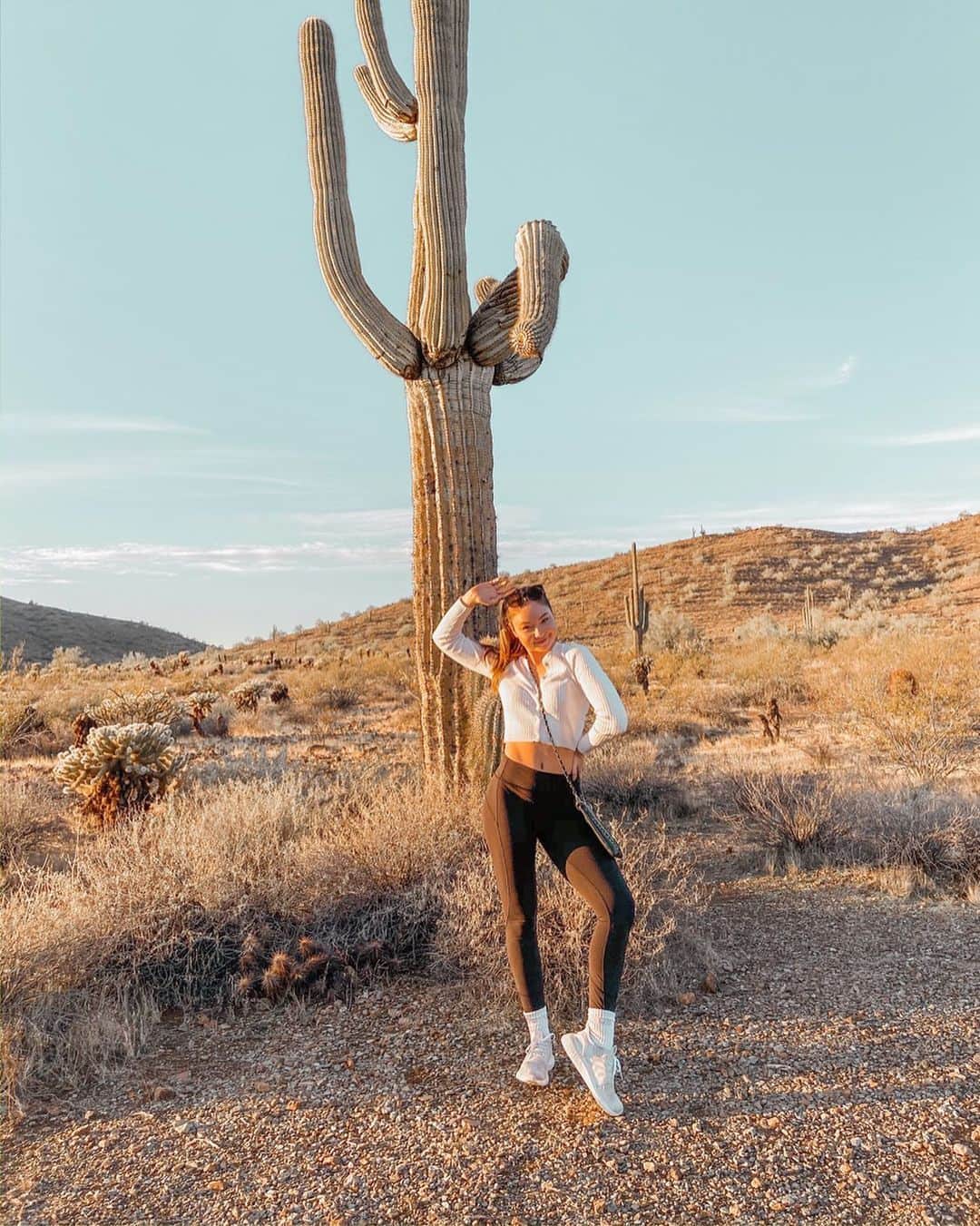 Meredith Fosterのインスタグラム：「I’m not a cactus expert but I know a giant prick when I see one 👀🌵」