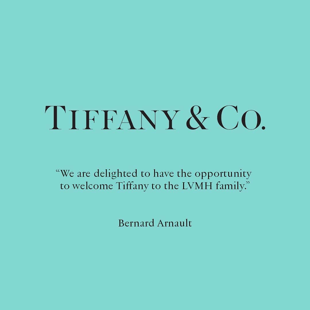 LVMHさんのインスタグラム写真 - (LVMHInstagram)「LVMH reaches agreement with Tiffany & Co.  Learn more via link in bio.  #LVMH #TiffanyAndCo」11月25日 17時02分 - lvmh