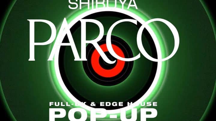 DJ DARUMAのインスタグラム：「本日より渋谷PARCOで開催です👍🏻✨ 【FULL-BK & EDGE HOUSE POP-UP STORE at SHIBUYA PARCO “VERTICAL GARAGE”】 Date: Nov. 25th - Dec. 6th  Place: Shibuya PARCO 3F, 15-1 Udagawa-cho Shibuya Tokyo 150-0042 Japan  #渋谷PARCO  #shibuyaparco  #verticalgarage @fullbk  @edgehouse_tokyo  @vertical_garage @parco_shibuya_official」