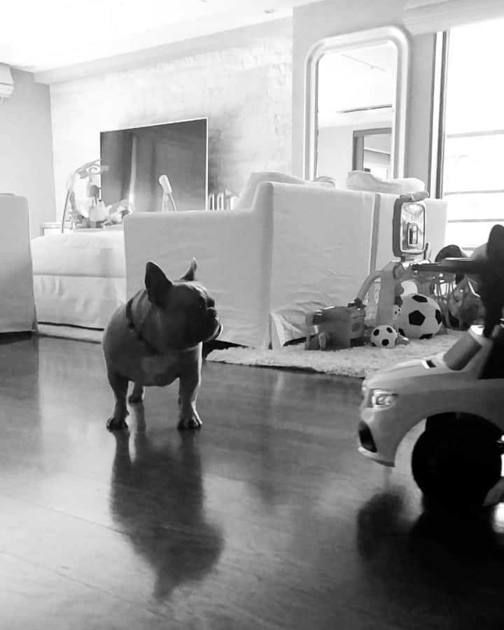 リアノン・ランゲラック（ミッチェル・ランゲラックの妻）のインスタグラム：「When Uncy (Uncle @mickkwoods) comes to town... #boys #mercedes #gle63 #amg 😂😂」