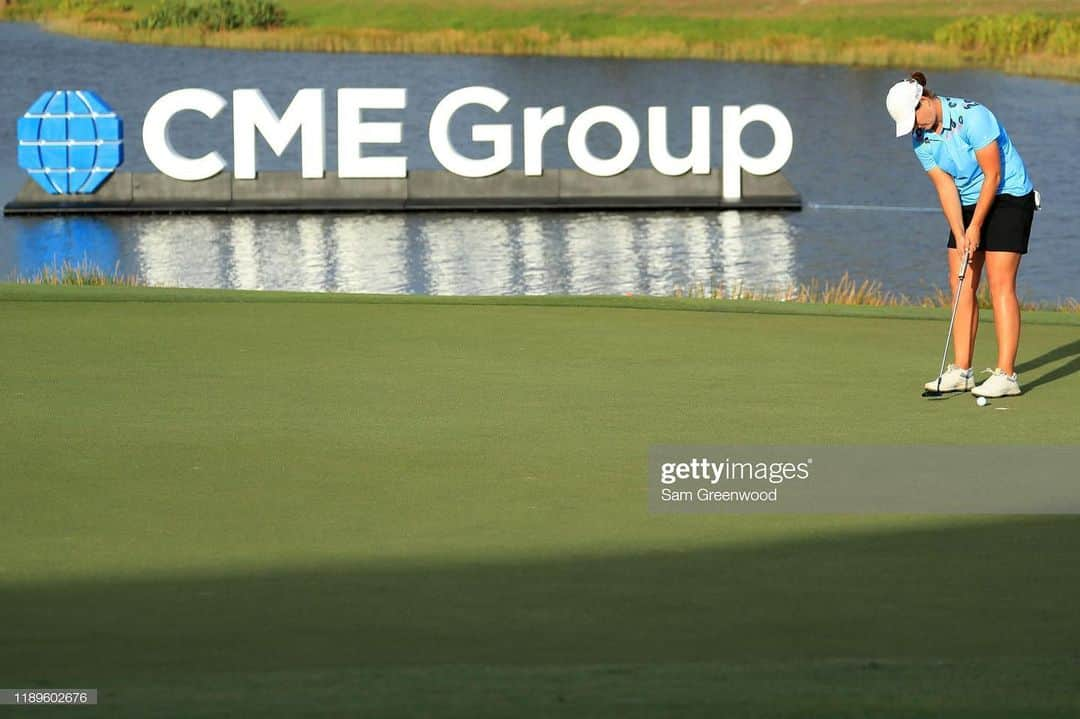 キャロライン・マッソンのインスタグラム：「Great week to finish off our 2019 @lpga_tour season. Thank you @cmegroup for putting up such a fantastic season finale and believing in the LPGA and women’s golf! This was special!  And just like that my 10th season on tour comes to an end. Huge thank you to my team @davidleadbetter @gcslr_sma @jamielongman23 for all your hard work and support. Also a big shoutout to my sponsors @eccogolf @galvingreen @pingtour @titleist @orthomol_sport for your continued support, I couldn’t be prouder to represent these awesome companies!  #offseason」