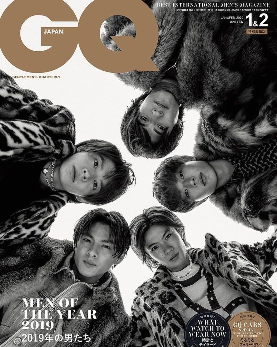 GQ JAPANさんのインスタグラム写真 - (GQ JAPANInstagram)「【本日発売】﻿ GQ JAPAN 2020年1・2月合併号は、先日開催したMEN OF THE YEAR 2019の受賞者を大特集！史上初のベスト8に輝いたラグビーW杯日本代表から今年数々の賞を受賞し「ニュージェネレーション・アクター・オブ・ザ・イヤー」を受賞した俳優・横浜流星、さらに一級のダンスと歌唱力を持ち結成2年目で「ポップ・アイコンズ・オブ・ザ・イヤー」受賞のKing & Princeなど総勢10組18名のインタビュー＆ファッションシュートを掲載。﻿ ﻿ その他にも先日公式Instagramを開始した歌手・氷川きよしの4P独占インタビューを掲載。芸能活動20周年を機に揺れ動く心の葛藤やこれからの決意について語る。﻿ ﻿ 只今オンライン完売中のため、お近くの書店にてこ購入ください。最新情報はGQ JAPAN公式Twitterでお知らせしておりますので、是非チェックしてください。﻿ ﻿ #gqjapan12合併号﻿ #ラグビー日本代表﻿ #五十嵐カノア﻿ #横浜流星﻿ #草刈正雄﻿ #賀来賢人﻿ #石原良純﻿ #kemio﻿ #ムロツヨシ﻿ #霜降り明星﻿ #キンプリ﻿ #氷川きよし」11月25日 11時07分 - gqjapan