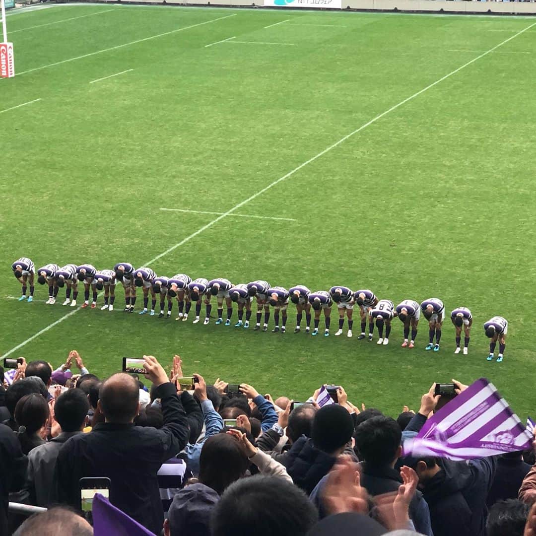 西尾季隆のインスタグラム：「明治勝利！！！ 強い！ 来週の全勝同士の早明戦が楽しみすぎる！ さぁまた夜、録画してる昨日の試合の見ようっと。」