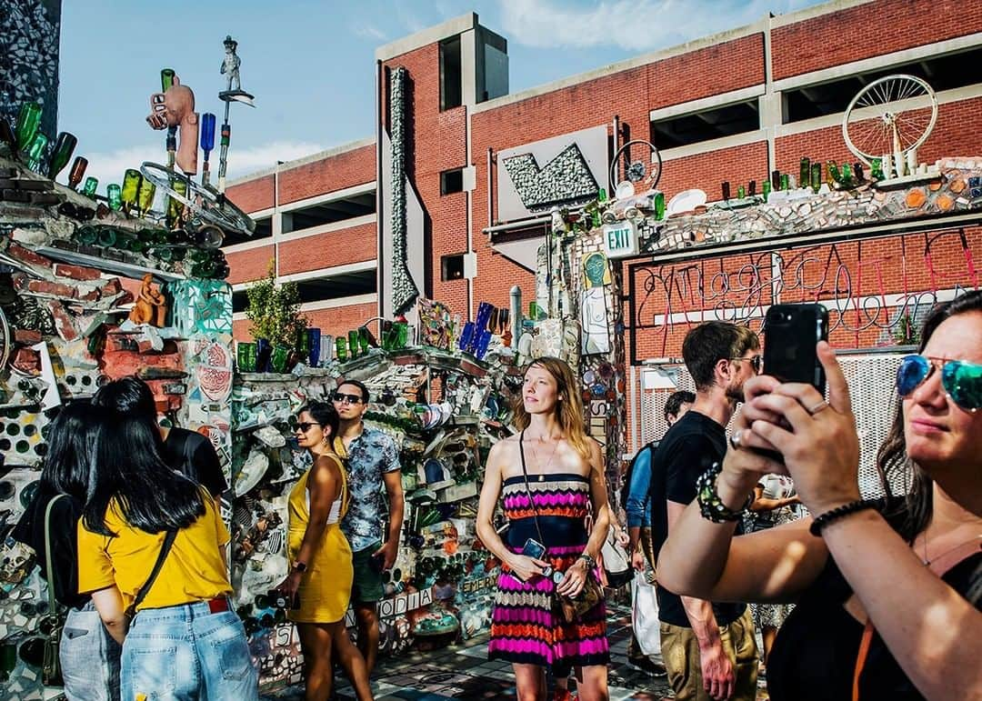 National Geographic Travelさんのインスタグラム写真 - (National Geographic TravelInstagram)「Photo by @dina_litovsky | Philadelphia's Magic Gardens, created by Isaiah Zagar, dazzle visitors with mosaics that cover every surface. National Geographic just named the vibrant, colorful city one of the best places to visit in 2020. I photographed the city for a feature in the December/January issue of National Geographic Traveler, with a story by Johnna Rizzo. For more images from Philadelphia and other cities around the world, follow me @dina_litovsky.」11月25日 14時09分 - natgeotravel