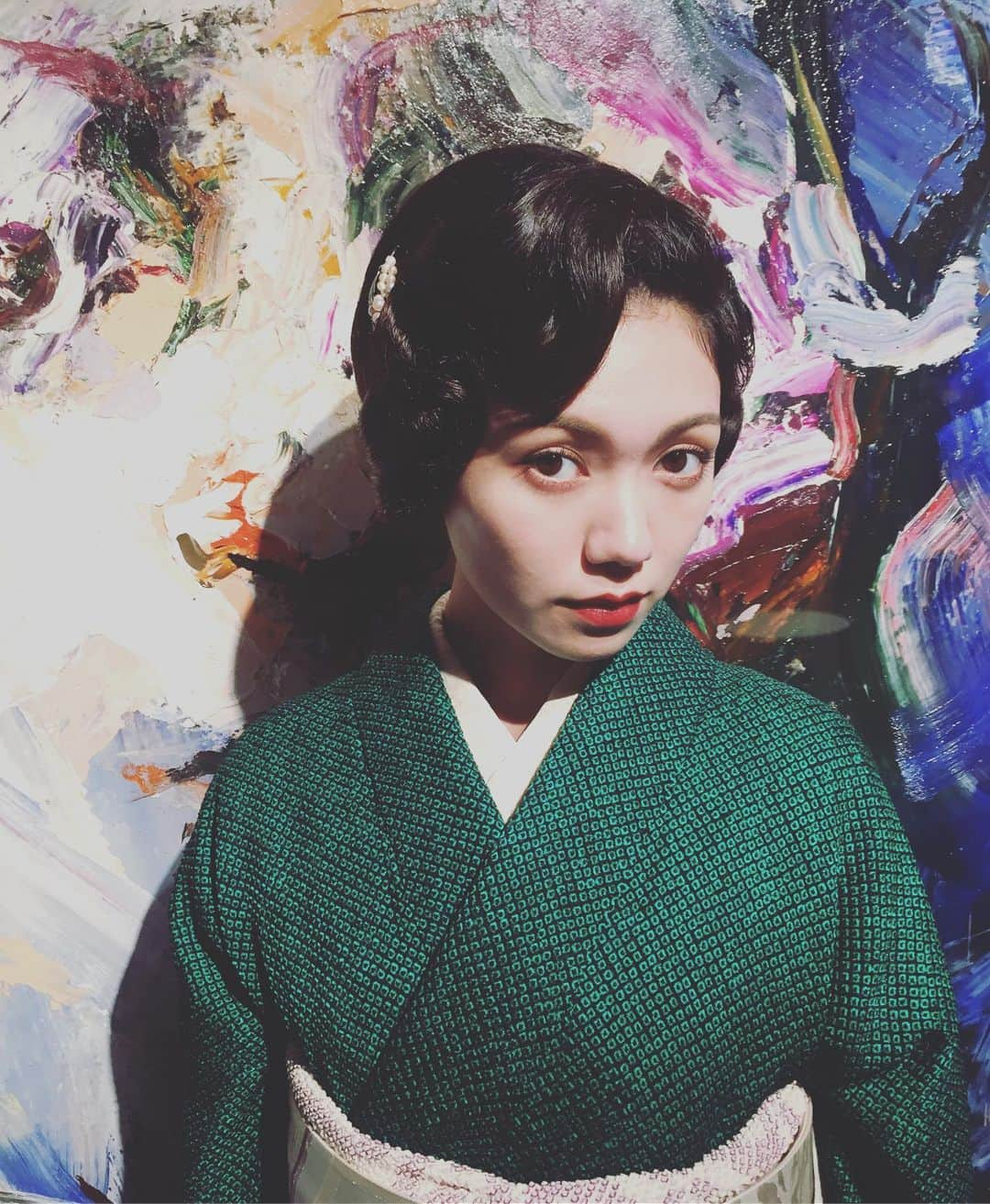 二階堂ふみさんのインスタグラム写真 - (二階堂ふみInstagram)「映画 "生理ちゃん" にて、  京都へお邪魔させて頂いた際のみどりこさん🌱🍵🍃」11月26日 1時06分 - fumi_nikaido