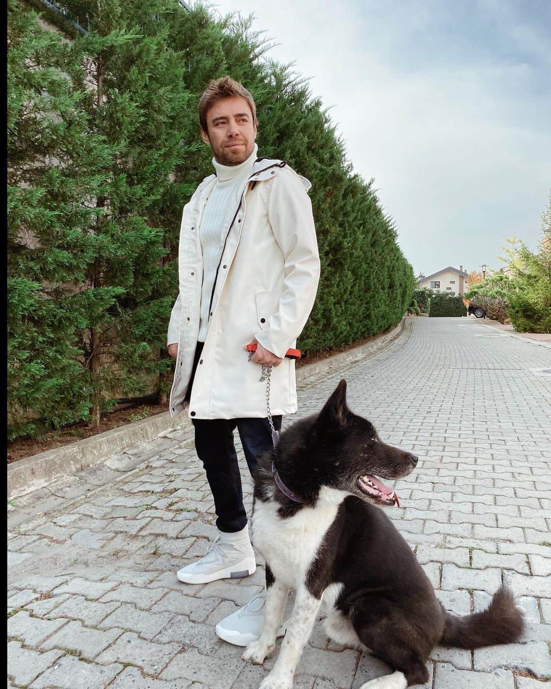 muratdalkilicのインスタグラム：「Efsane günlere Noche’yle bi bakalım diyoruz..🐕 😉」