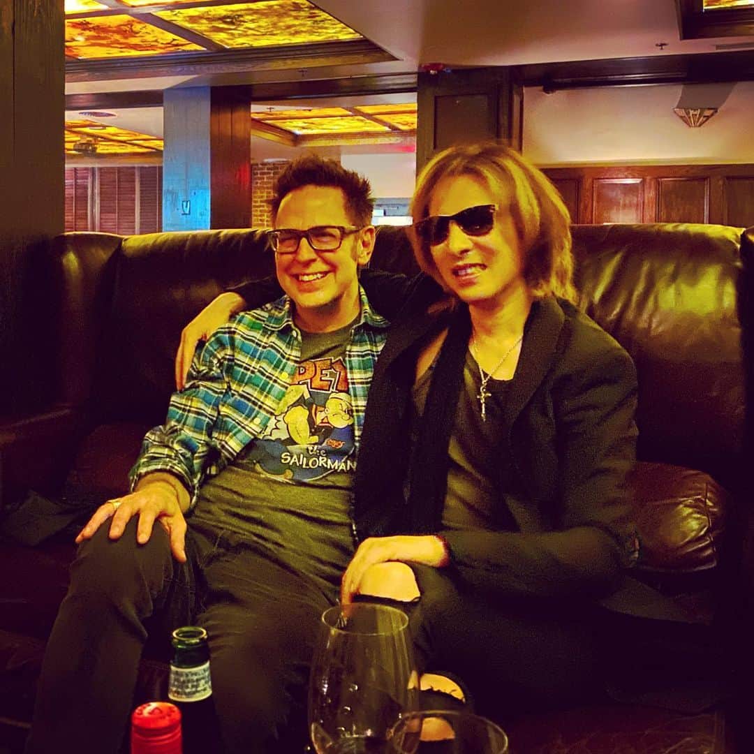 YOSHIKIさんのインスタグラム写真 - (YOSHIKIInstagram)「So cool to hang out with my friend who is seriously the most amazing writer and director! Repost: @jamesgunn "My friend @yoshikiofficial came to visit me on the set of #TheSuicideSquad and hang out for the weekend. Great way to wind down after a heavy, hard, and wonderful week of shooting. #スーサイドスクワッド  #ジェームズガン 監督」11月25日 20時20分 - yoshikiofficial