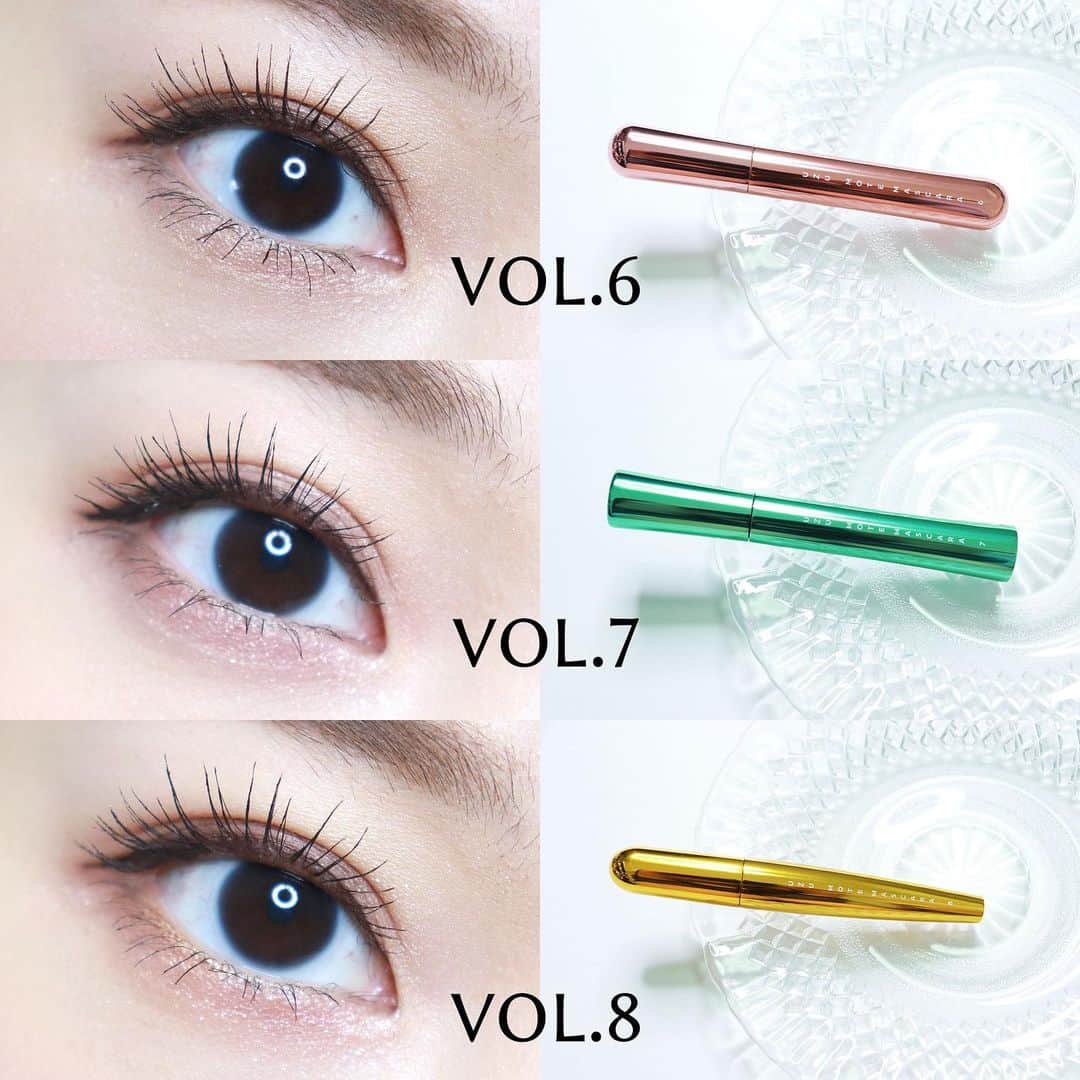 のインスタグラム：「UZUから新発売のMOTE MASCARA。フローフシの時のモテマスカラもよく使っていたので発売を楽しみにしていました！  UZU BY FLOWFUSHI MOTE MASCARA  VOL.6、VOL.7、VOL.8、CLEAR、MICRO 各1,800円+税  UZUの新作モテマスカラは、全部で11種類が3回に分けて発売されます。 11/18に第一弾として発売されたのは、ブラックカラーのマスカラ3本、クリアタイプ、ブラシの細いマイクロタイプの5本です。(第二弾はカラーマスカラで12/6発売ですがUZU伊勢丹新宿店では先行発売しています。) フローフシの時のモテマスカラにも配合されていたまつ毛美容液成分「エンドミネラル」は今回の新しいマスカラにも配合されているそうです。また、水・湿度・皮脂に強く、極薄膜の「WP Film」を採用したそうで、にじみにくい、メイクを落とすまで安心なアイテムとなっているそうです。確かに、使っていてパンダ目になったりヨレたりは感じませんでした！  VOL.6 ナチュラル繊細な仕上がり。まつ毛を自然に際立てたい時におすすめ。  VOL.7 コームタイプ。液付きも多すぎず少なすぎず、ただうまく塗らないと太さに少しムラができる。  VOL.8 2種のファイバー入り。繊維がある為の塗りにくさは感じず使いやすく、長さもボリュームもUP。  CLEAR ベースやトップコート、マツエクの方も使えるタイプ。正直、ベースに塗ってもカールキープ力はあまり期待できない…。マスカラは苦手だけれども軽く塗って際立てたい方にはおすすめ。  MICRO 四角柱マイクロブラシで、目尻や目頭の短く塗りにくい毛もしっかりキャッチできる。ダマにもなりにくく、下まつ毛にも使いやすい。  私が使った簡単な印象です！詳しくは長々とブログに書いているのでそちらをご覧いただければと思います。 比較的使いやすいなと思う反面、お湯落ちマスカラの中では少し落としにくいなと感じました。お湯落ちマスカラにも色々あり、するっと落ちるものもあれば、少し落としにくいものもあります。今回ご紹介いした中だとVOL.7が特にお湯で落としにくく、少しいつもより時間がかかりました。VOL.6やVOL.8はVOL.7ほどでもないのですが…。WP Filmを採用し日中崩れにくくなるようになったのはいいことなので、マスカラによるメイク崩れが気になる方には嬉しいかなとは思います。  来年発売される第三弾にVOL.9があり、モテマスカラIMPACT1が好きだった私はこちらをとても楽しみにしております！！種類豊富なので、自分の好みの仕上がりを選んでみてください。ブログでは画像多めでご紹介しております〜！ #コスメ #化粧品 #メイク #アイメイク #まつ毛 #マスカラ #モテマスカラ #UZU #ウズ #フローフシ #UZUBYFLOWFUSHI #MOTEMASCARA  #新作 #新作コスメ #ロングマスカラ #ボリュームマスカラ #ベースコート #美容 #美意識 #美活 #セルフ美容」