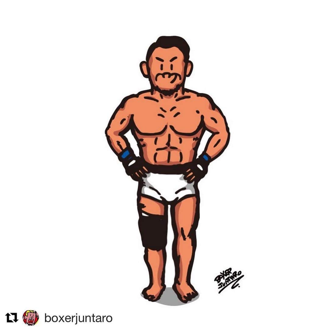 宇野薫のインスタグラム：「JUNTAROさんに 自分を描いてもらえるなんて 嬉しすぎる。ありがとうございます！  #宇野薫 #修斗 #shooto1124  #Repost @boxerjuntaro with @get_repost ・・・ 宇野くん！本当に勝利おめでとう！！ いや〜うれしい！サイコー！👊😭🔥 とりあえずゆっくり休んでと思うけど 今日も走ってるんでしょうね😌笑 走り続ける限り応援するぜ🔥🔥🔥 #宇野薫」