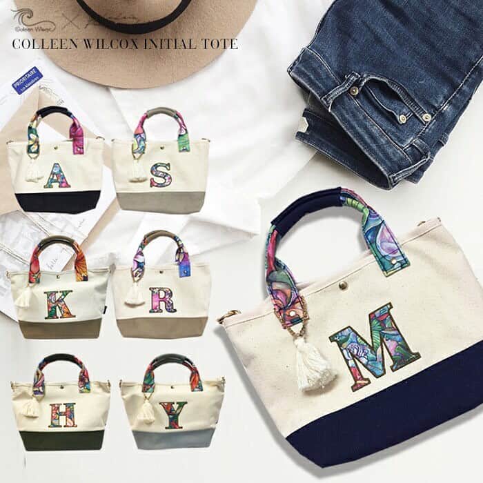ラレイアのインスタグラム：「🌴 待望の再入荷😍💞 ・ 今夜1:59まで #楽天 お買い物マラソンセール開催中！ ・ 人気のイニシャルトートバッグも今ならポイント20倍&今だけ使えるクーポンも🤭✨ ・ プレゼントにもおすすめ😍🌺 ・ お見逃しなく🧡  @laleia_official  @colleenwilcoxgallery_jp  #hawaii #laleia #colleenwilcox #bag #art #autumn #fashion #surf #beach #ラレイア #トートバッグ #ショルダーバッグ #サーフ #ビーチ #ハワイ #海が好きな人と繋がりたい #コリーンウィルコックス #大人カジュアル #ビーチスタイル #お洒落 #おしゃれさんと繋がりたい #イニシャル #秋 #秋バッグ #秋コーデ #ビーチガール #楽天 #ギフト #プレゼント」