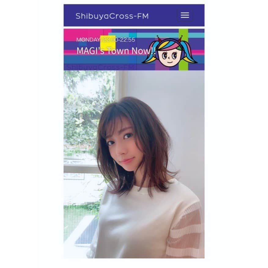 大貫彩香さんのインスタグラム写真 - (大貫彩香Instagram)「新レギュラーラジオ番組 #渋谷クロスFM 『MAGI's Town Now!!』 ありがとう御座いました❤︎ . . . 長年当局から渋谷の街を見てきた 渋谷クロスFM取締役の江崎さんが 渋谷の最新情報からトレンドやニュースまたゲストをお迎えし音楽情報などをお届けしています！  大貫はMCアシスタントとして 勝手に明日がもっと楽しくなるラジオを目指し 頑張って参りますので 宜しくお願い致します(^^)🌸 . . . 来月も第四月曜日 22:00〜22:55放送  次のゲストはあゆみくりかまきの まきちゃんです！ お楽しみに😊🌸 MAGI's Town Now!! #略して　 #マギタン　 #番組では視聴者の皆様からのメールを募集しております　 #番組ではゲストを募集しております (大貫または江崎さんまでご一報ください)」11月26日 0時43分 - sayaka_oonuki