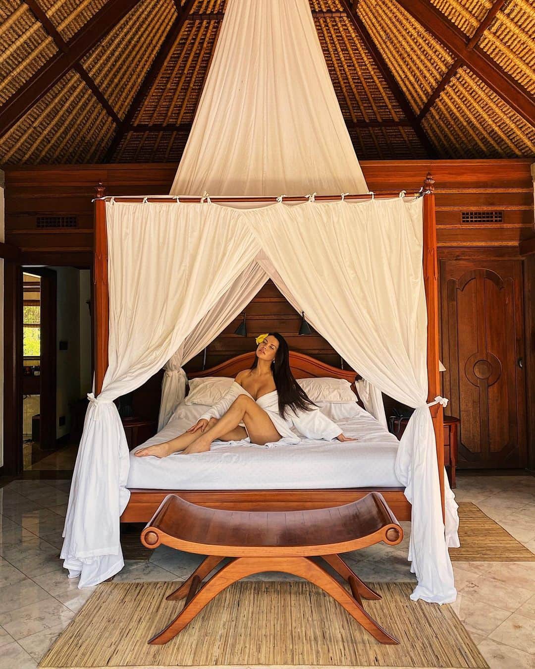 Tawny Jordanさんのインスタグラム写真 - (Tawny JordanInstagram)「Nothing like waking up in #Bali at the @puriwulandariubud resort located in #Ubud where it’s known to be one of the most spiritual places in the world. Thank you @puriwulandariubud x @theasia.collective  #theasiacollective 🌴」11月26日 7時36分 - tawnyjordan