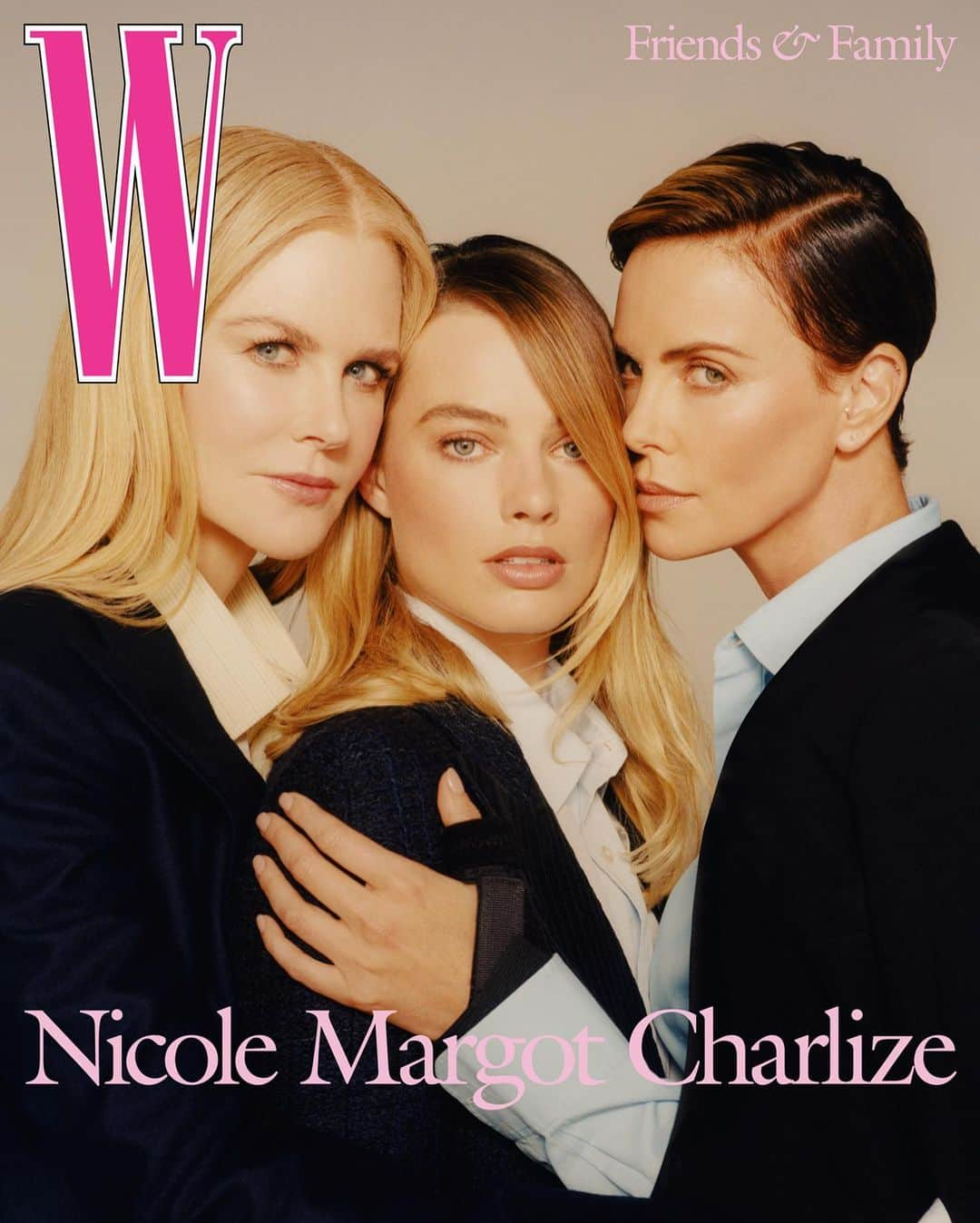 ニコール・キッドマンさんのインスタグラム写真 - (ニコール・キッドマンInstagram)「The @WMag December Issue 💖 @CharlizeAfrica @MargotRobbie.  Thanks for supporting us!」11月26日 9時22分 - nicolekidman