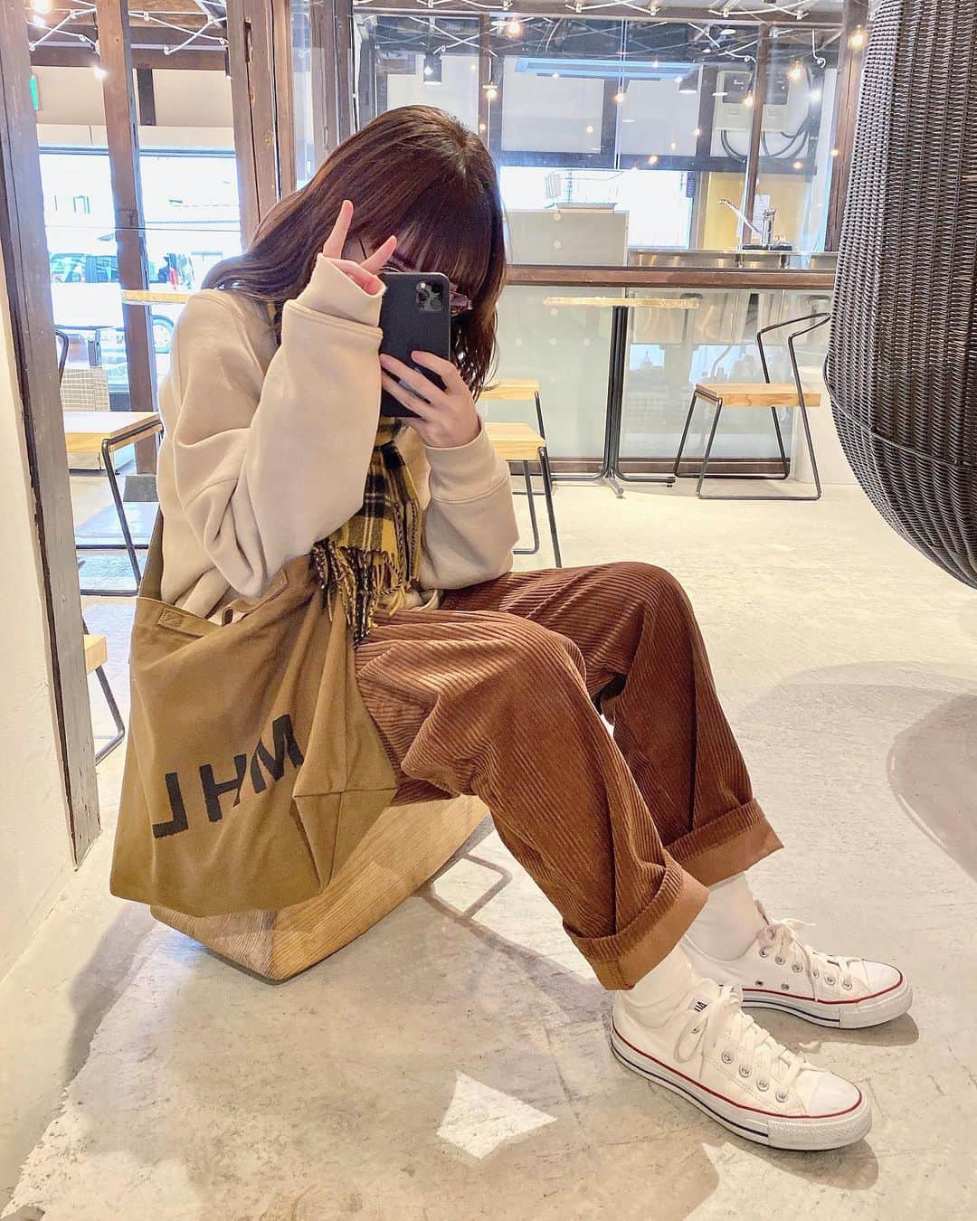のインスタグラム：「#みよしふく」