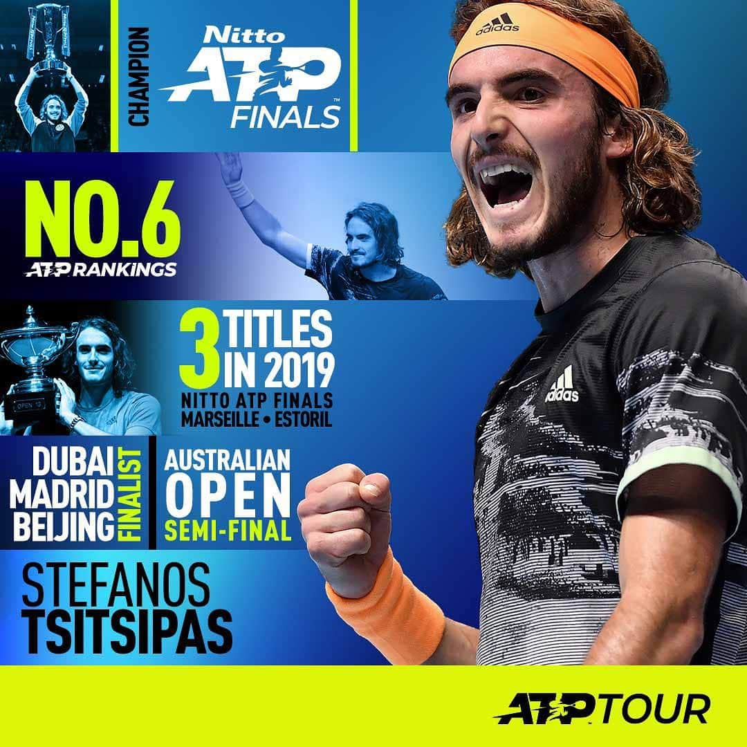 ATP World Tourさんのインスタグラム写真 - (ATP World TourInstagram)「Stef stepped up in 2019 💪」11月26日 19時38分 - atptour