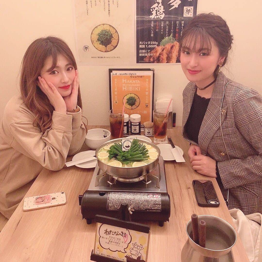 青木菜花さんのインスタグラム写真 - (青木菜花Instagram)「.﻿ .﻿ レモンもつ鍋最強に美味しかった、ハートかわいい😫💞💞﻿ ﻿ 本当は12月からなんだけど少し早めに﻿ 食べさせてもらったんだーー！🍋﻿ ﻿ 福岡美味しいものありすぎデス！！！﻿ .﻿ . #レモン #もつ鍋 #レモンもつ鍋 #福岡 #響 #美味しい #なのなな #福岡観光 #instalove #instagram #instalike #instafood #f4f #l4l #ハートレモン #ハート」11月26日 20時17分 - nanoka_0711