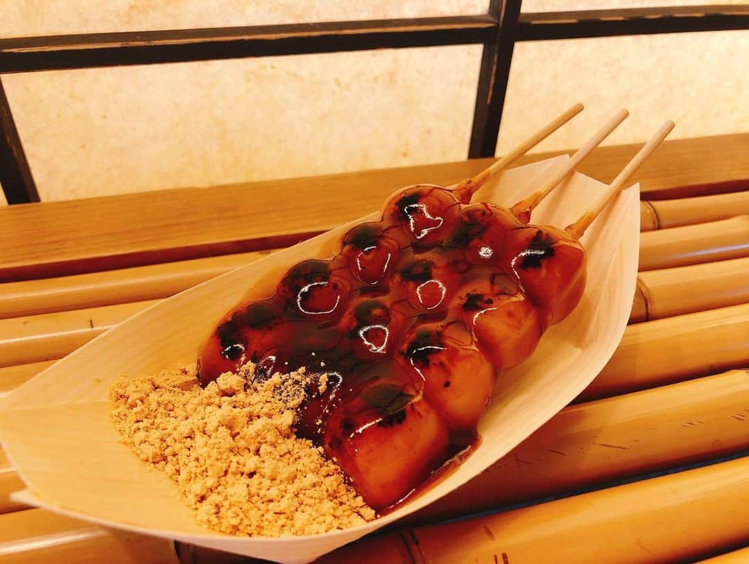 sayoのインスタグラム：「京都のおいしい食べ物たち♡  #japan#kyoto#sightseeing#potato#京都#観光#清水寺#錦市場#嵐山#travel#photo」