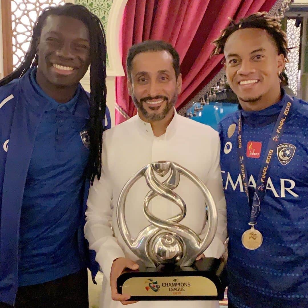サーミー・アル＝ジャービルのインスタグラム：「All Alhilal fans thank you and love you 💙💙」