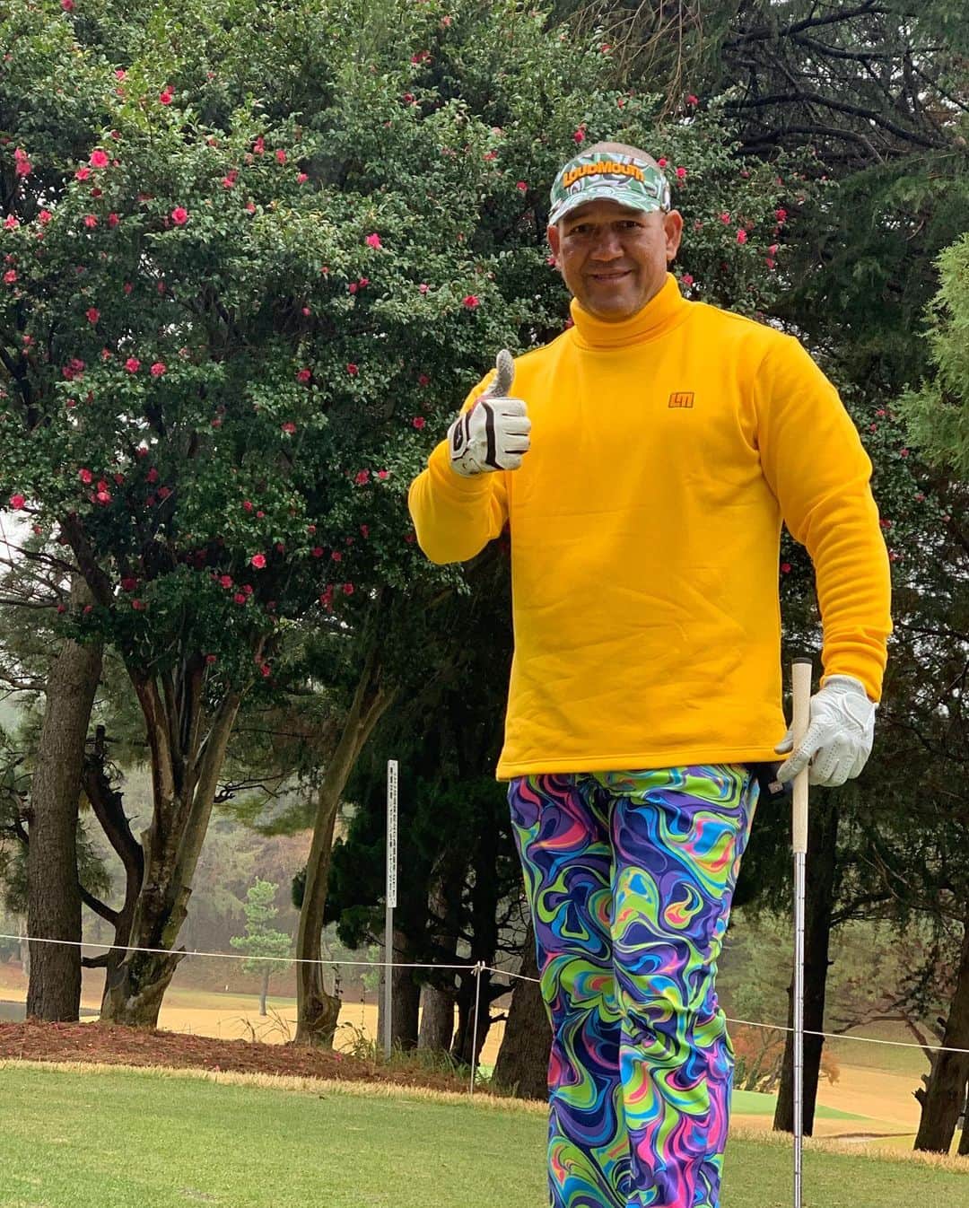 アレックス・ラミレスさんのインスタグラム写真 - (アレックス・ラミレスInstagram)「Sponsors golf today! Look good play good 😀 well not so good 😊 but having fun that’s all it matters! @loudmouth_japan_official @kascogolf」11月26日 12時41分 - ramichan3