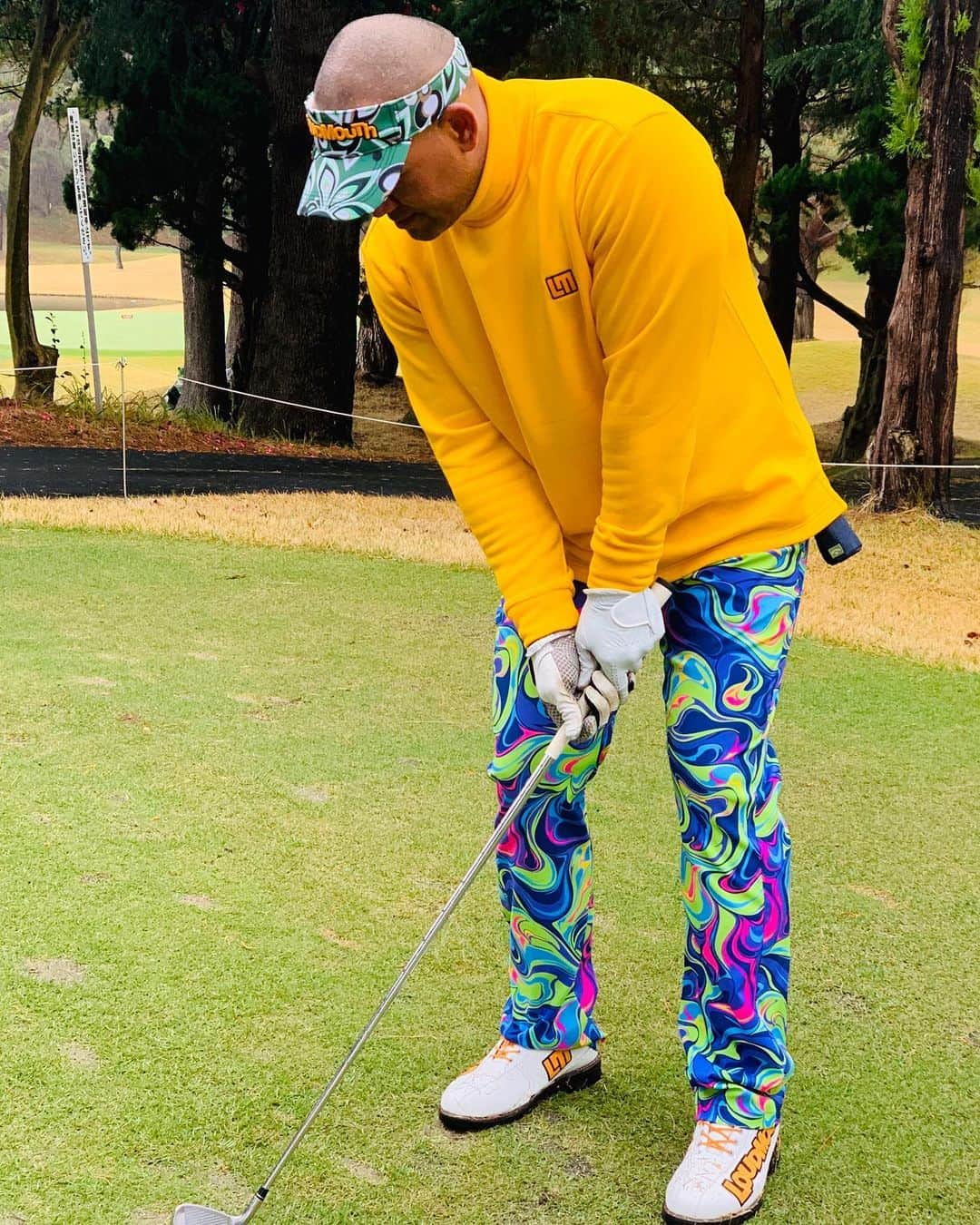 アレックス・ラミレスさんのインスタグラム写真 - (アレックス・ラミレスInstagram)「Sponsors golf today! Look good play good 😀 well not so good 😊 but having fun that’s all it matters! @loudmouth_japan_official @kascogolf」11月26日 12時41分 - ramichan3