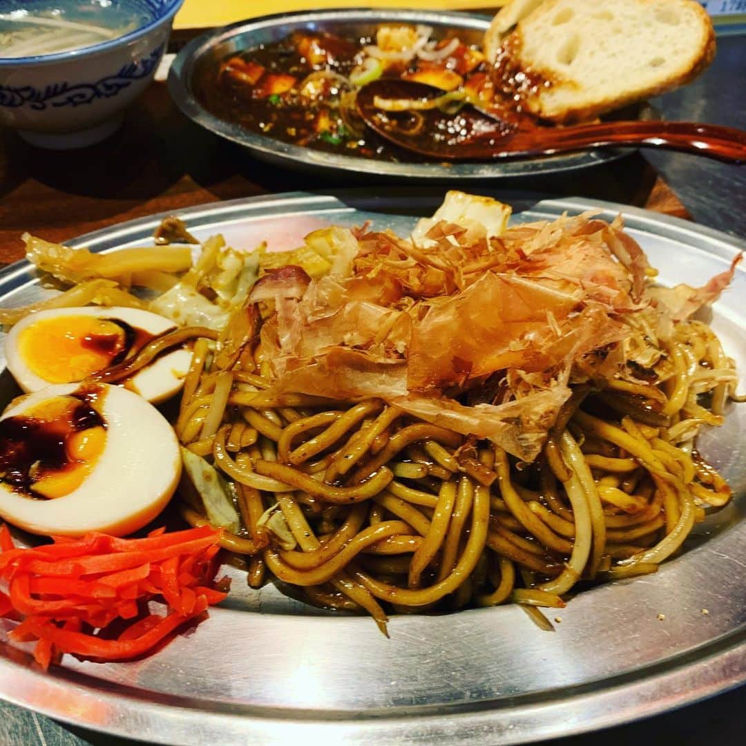 金村義明さんのインスタグラム写真 - (金村義明Instagram)「#サウナ入って汗絞り出して#グランジョイクリニック#にんにくプラセンタ強力ミノファーゲン注射#焼きそば定食＆麻婆豆腐#復活#毎日放送ラジオ#金村義明のええかげんにせぇ #18時生放送」11月26日 12時57分 - yoshiaki_kanemura