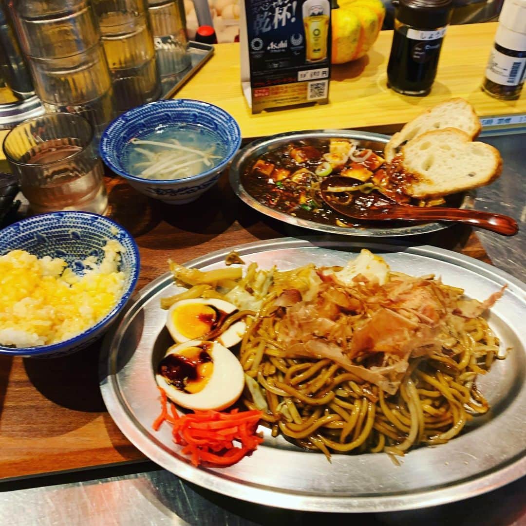 金村義明さんのインスタグラム写真 - (金村義明Instagram)「#サウナ入って汗絞り出して#グランジョイクリニック#にんにくプラセンタ強力ミノファーゲン注射#焼きそば定食＆麻婆豆腐#復活#毎日放送ラジオ#金村義明のええかげんにせぇ #18時生放送」11月26日 12時57分 - yoshiaki_kanemura