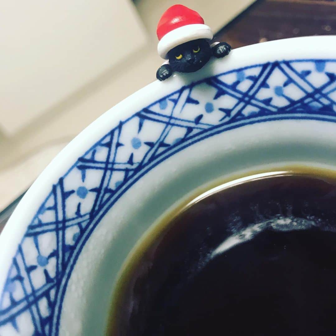 緒月遠麻さんのインスタグラム写真 - (緒月遠麻Instagram)「☺︎ 毎日 毎日 毎日 毎度 ココでお茶して 気合い入れ お稽古へ☕️✨ ベローチェ好き。 #個人情報  上目遣い サンタ 子ネコもらった🖤  #終わらない世界」11月26日 14時27分 - toma_ozuki