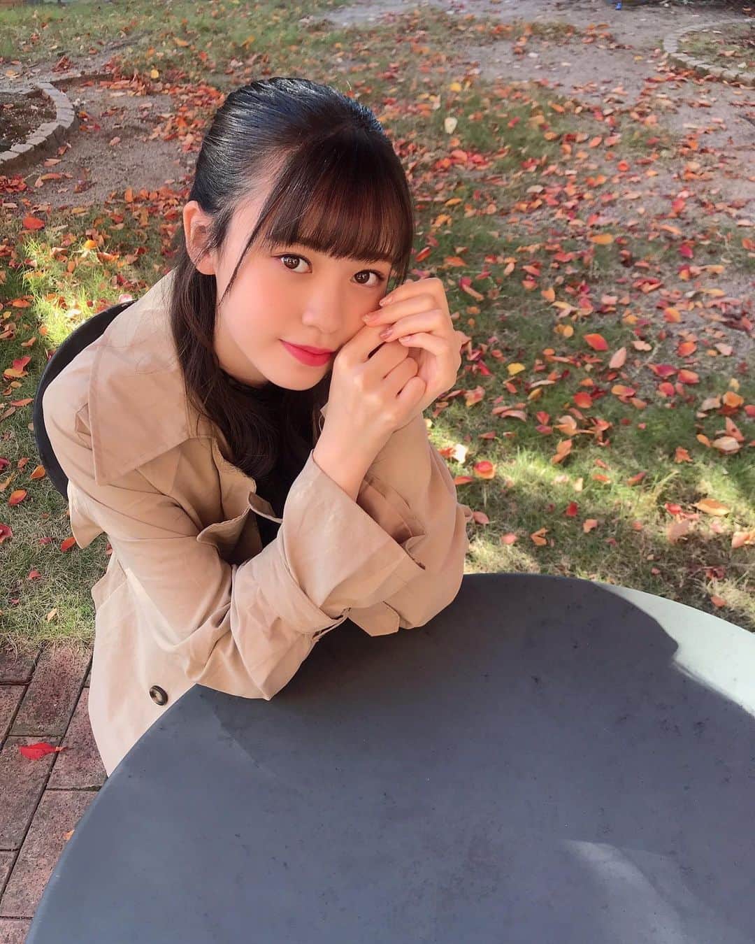 阿部菜々実のインスタグラム：「もう冬ですね😌 風邪には気をつけましょう🤧」