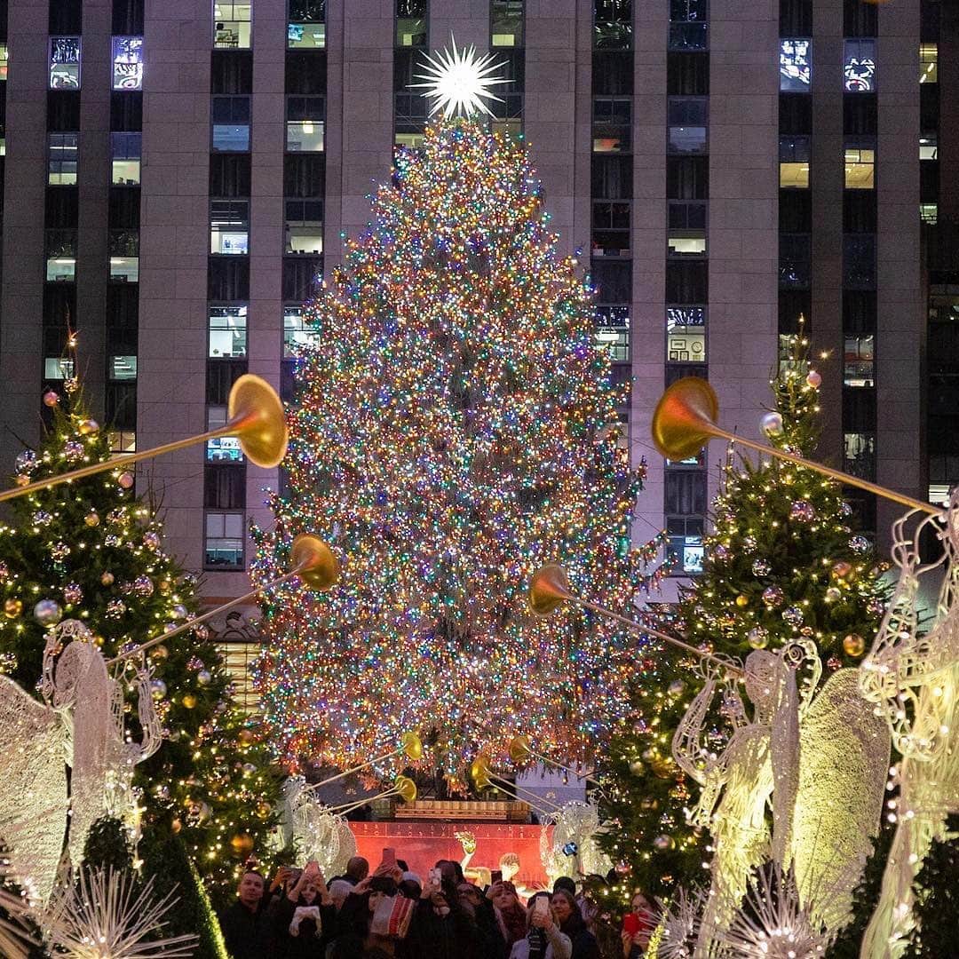 エイチ・アイ・エスさんのインスタグラム写真 - (エイチ・アイ・エスInstagram)「Today's Topic  ニューヨークのクリスマス . 美しいイルミネーションが街を飾り、小さなホリデー用のグッズが売られるウィンターヴィレッジができたりと、ニューヨークの街中を歩くのがわくわくする季節になりました！ 異なる宗教や文化をもった人々が集まるニューヨークでは、クリスマス時期のあいさつはもっぱら「Happy Holiday!」 ショップやホテルでは立派なクリスマスツリーだけでなく、ユダヤ教徒の祭日に欠かせないハヌキアという蝋燭立てを目にする機会があるかもしれません。 1年で一番ニューヨークが輝く季節を楽しみましょう♪ . Photo Imformation 📍ミットタウン「ロックフェラーセンター」 ※2018年撮影 📷 @hisnewyorkcity < thank you! . . ―― みんなで作るTravel BOOK ―― 旅好きな人が多い @his_japan のフォロワーの皆さんの情報を共有したい！ 1か国をピックアップして、 その国のトラベル情報やみんなのおすすめスポットをご紹介します♪ ▼募集中(12/1まで) ニューヨークのお写真→ #his_newyork . ▼次回ご紹介する旅先 フランスのお写真→ #his_france 集まったトラベル情報はHISの各メディアやSNSでご紹介いたします😃 . ―― 今月の旅の思い出は ―― @his_japanをタグ付け頂き #LW11月の旅 で投稿お待ちしてます😃 (皆様のお写真をHISの旅メディア「Like the World」で記事にさせていただきます）」11月26日 17時36分 - his_japan