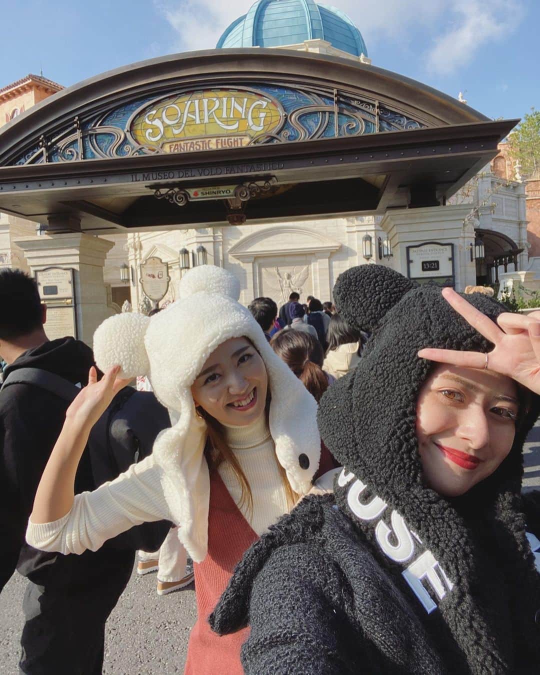 加納奈々美さんのインスタグラム写真 - (加納奈々美Instagram)「ソアリンとトイマニ乗れてこの日の目標達成できた❣️ そしてこのこが可愛すぎて、連れて帰ってきた🐶  #ディズニーシー」11月26日 17時49分 - nanami_kano