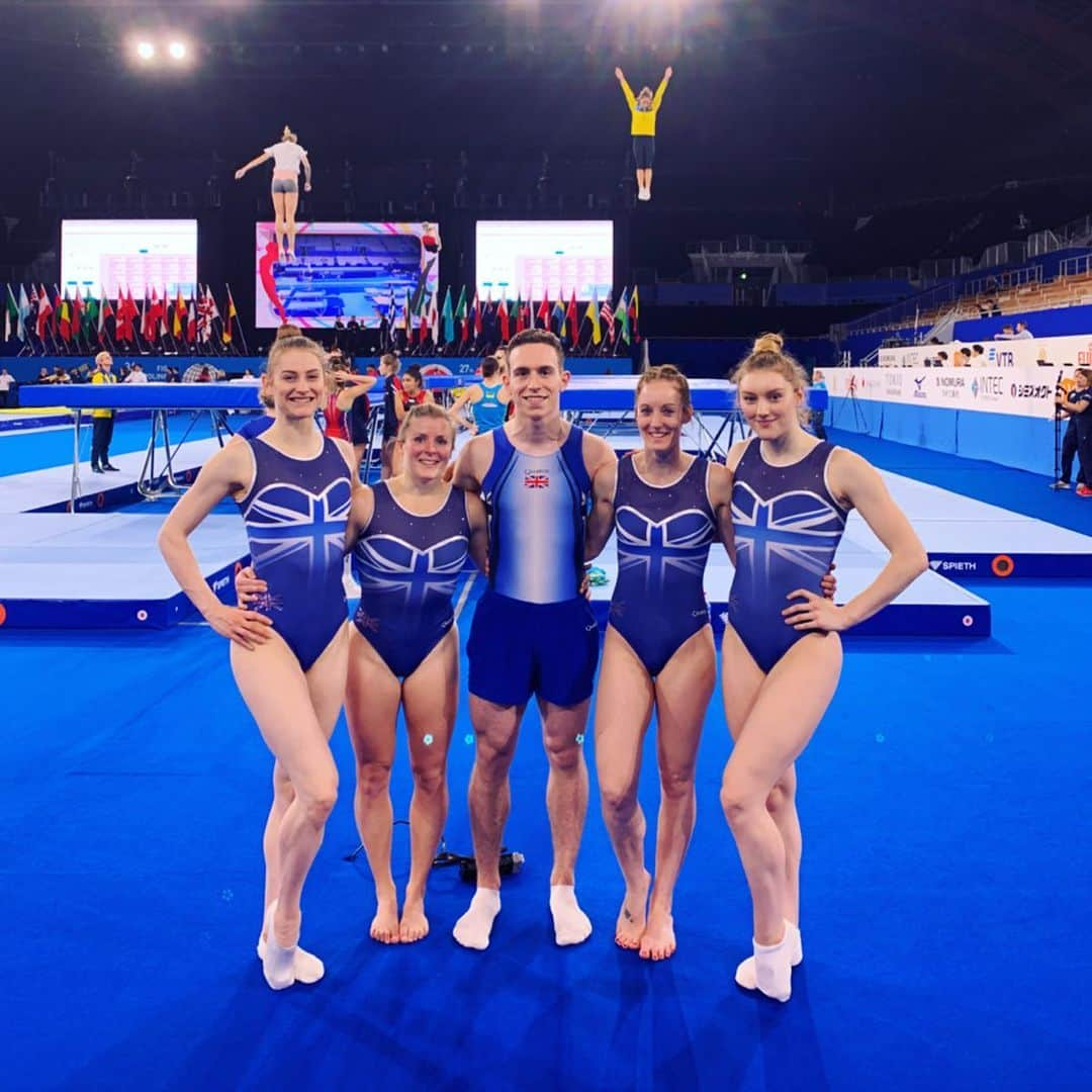 ブライオニー・ペイジさんのインスタグラム写真 - (ブライオニー・ペイジInstagram)「First Podium training ✅ 🇬🇧」11月26日 17時51分 - bryony_page